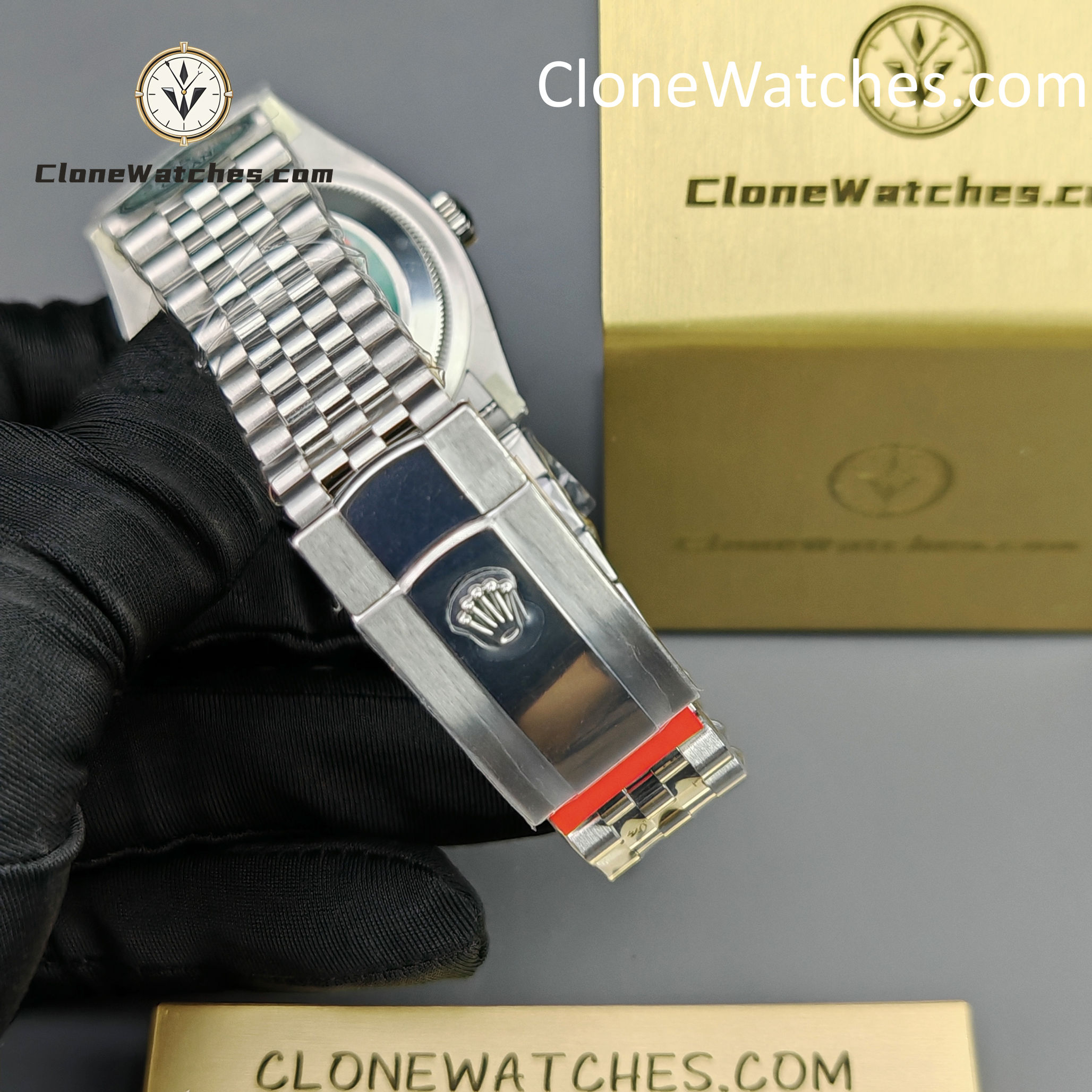 Rolex Super Clone Watches 1:1 DateJust M126234 – 0051 Green Dial Jubilee 36MM 3235 Movement