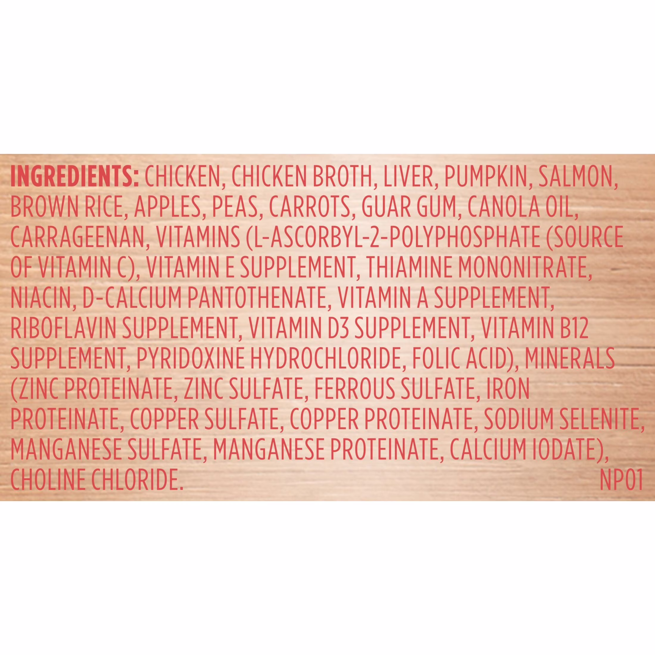 Rachael Ray Nutrish Premium Paté Gentle Digestion Real Chicken, Pumpkin & Salmon Recipe Wet Dog Food, 13 oz. Can