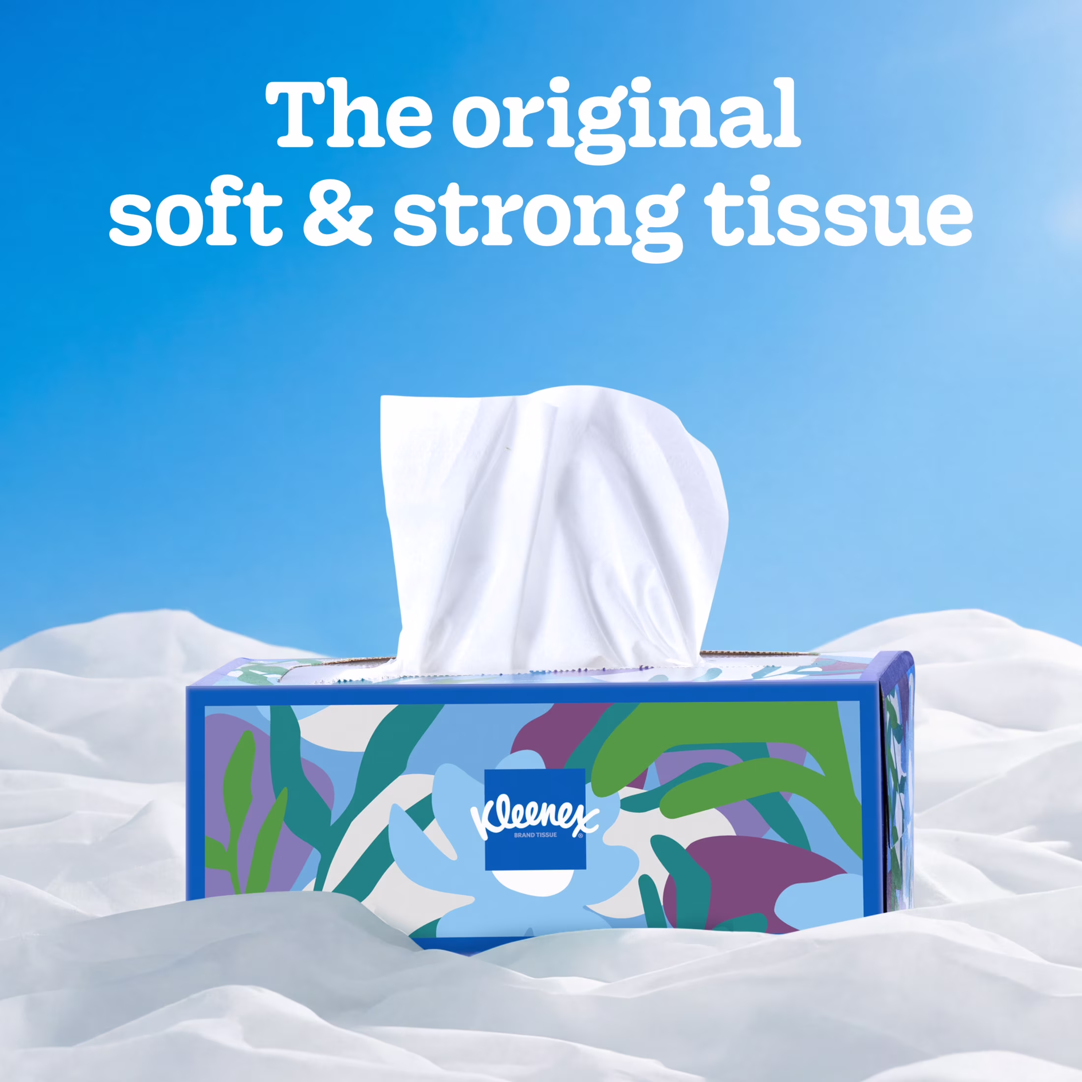 Kleenex Trusted Care 2-Ply Flat Box Facial Tissues, 6 Pack (960 Total Tissues)