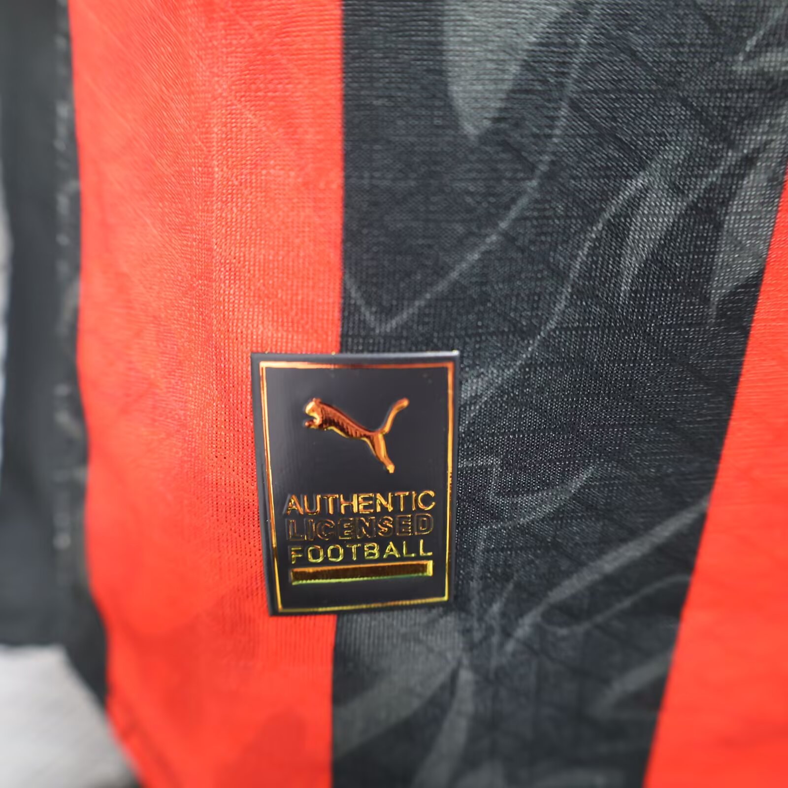 25-26 AC Milan Home Long Sleeve Shirt - Player Edition