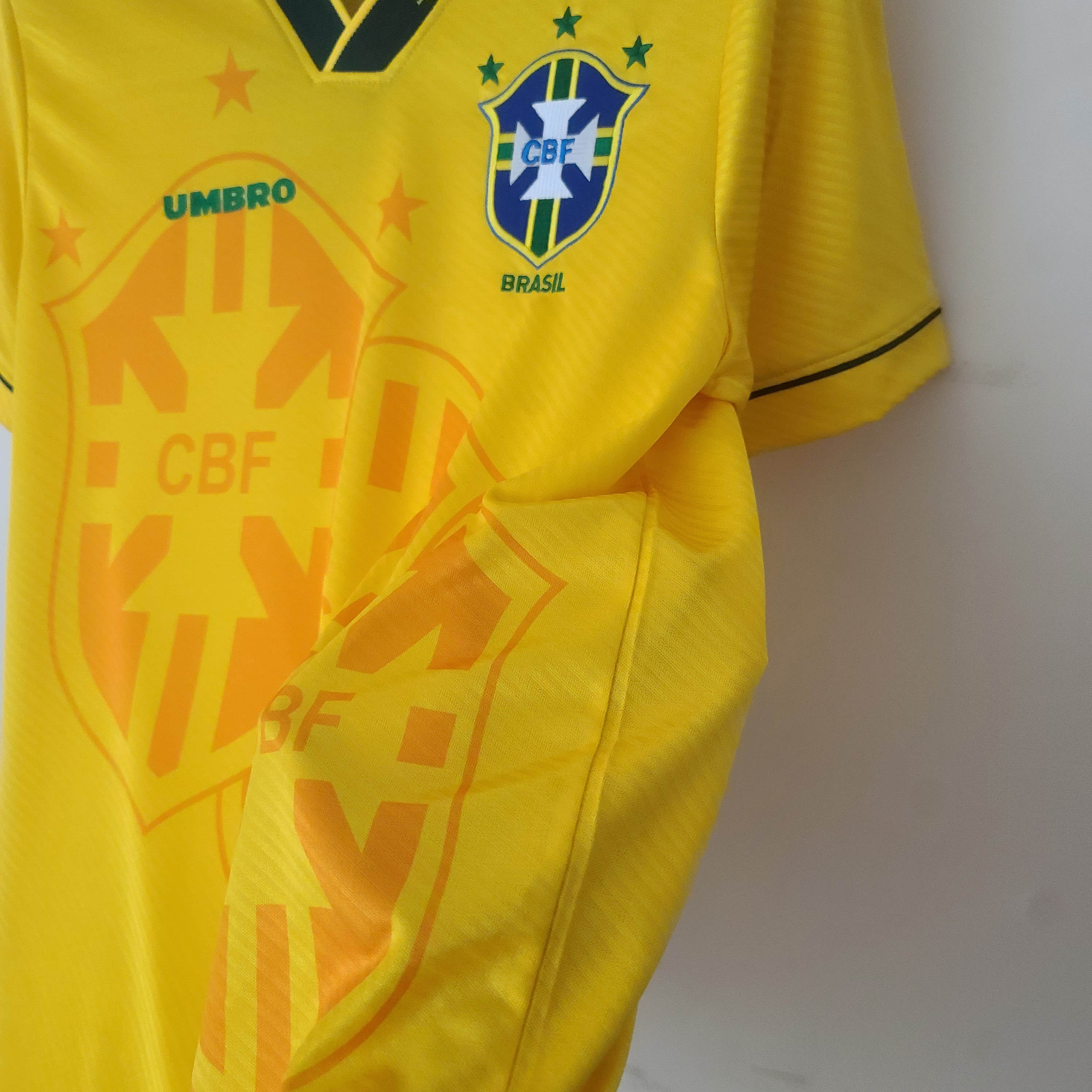 1993/94 Brazil Home Retro Jersey - Fans Edition