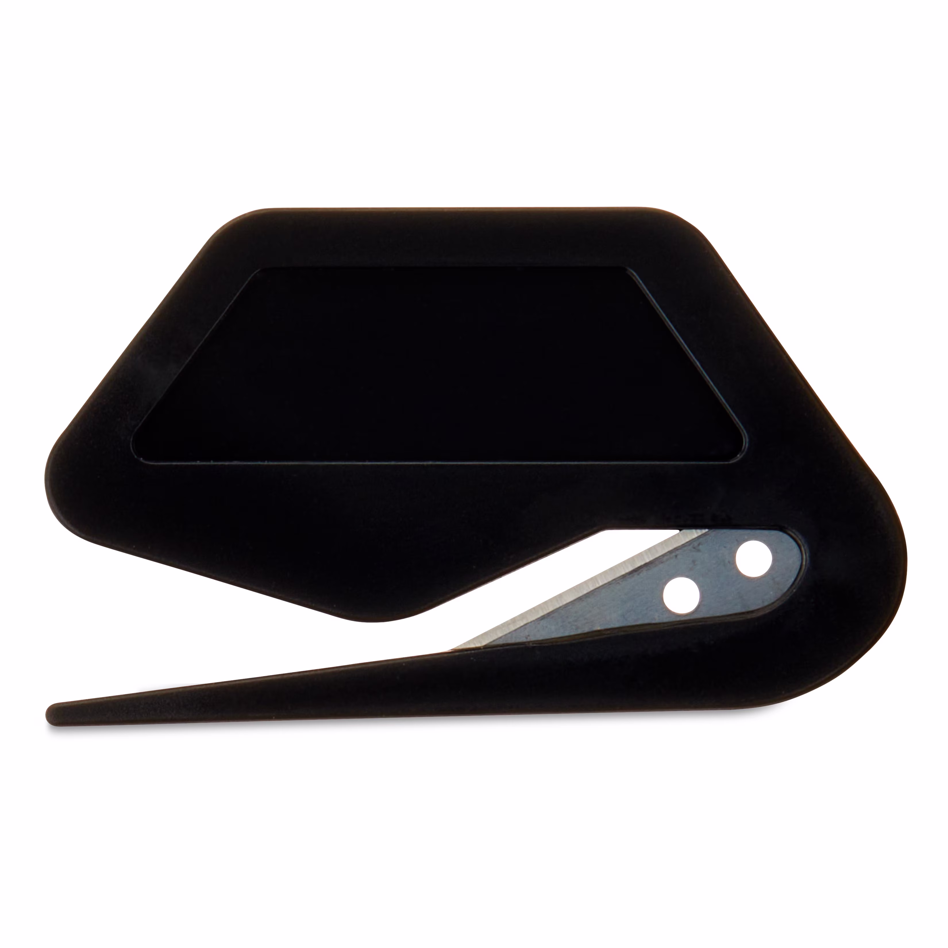 Pen+Gear Stainless Steel Blade Letter Opener, Black