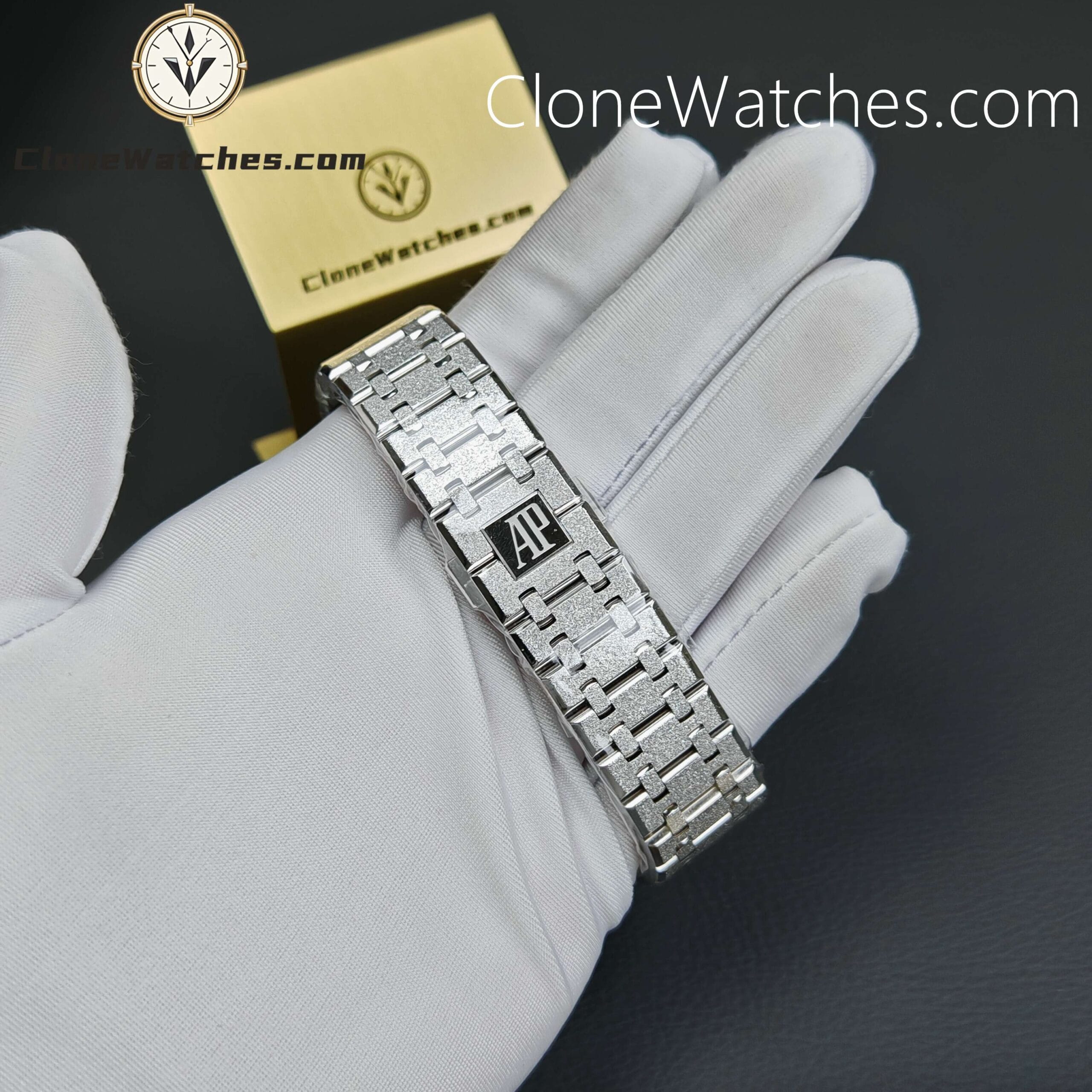 Audemars Piguet Super Clone Watches 1:1 Royal Oak Frost 15400 Grey Dial