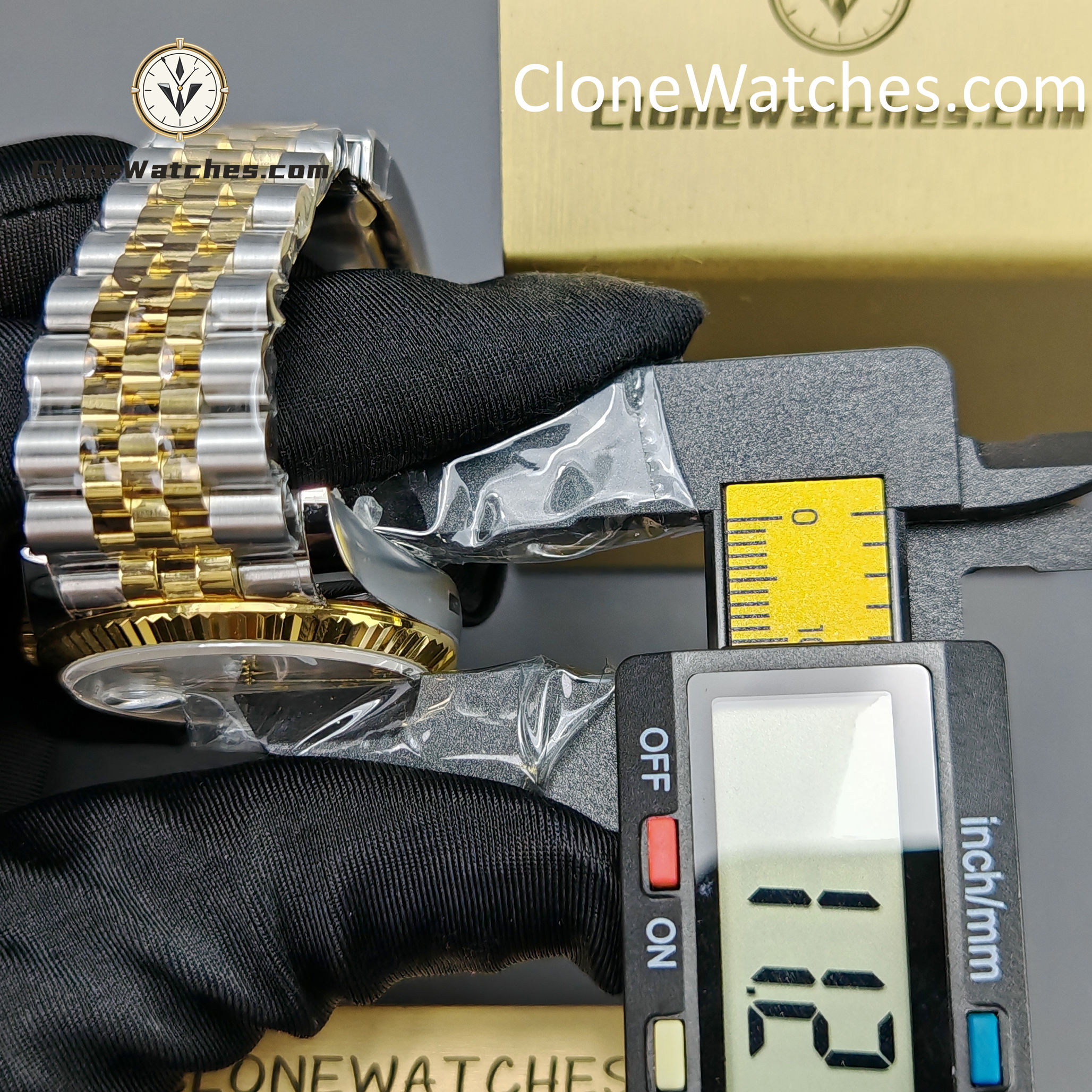 Rolex Super Clone Watch 1:1 DateJust m126233-0023 Mother-of-pearl Dial Jubilee 36MM 3235 Movement