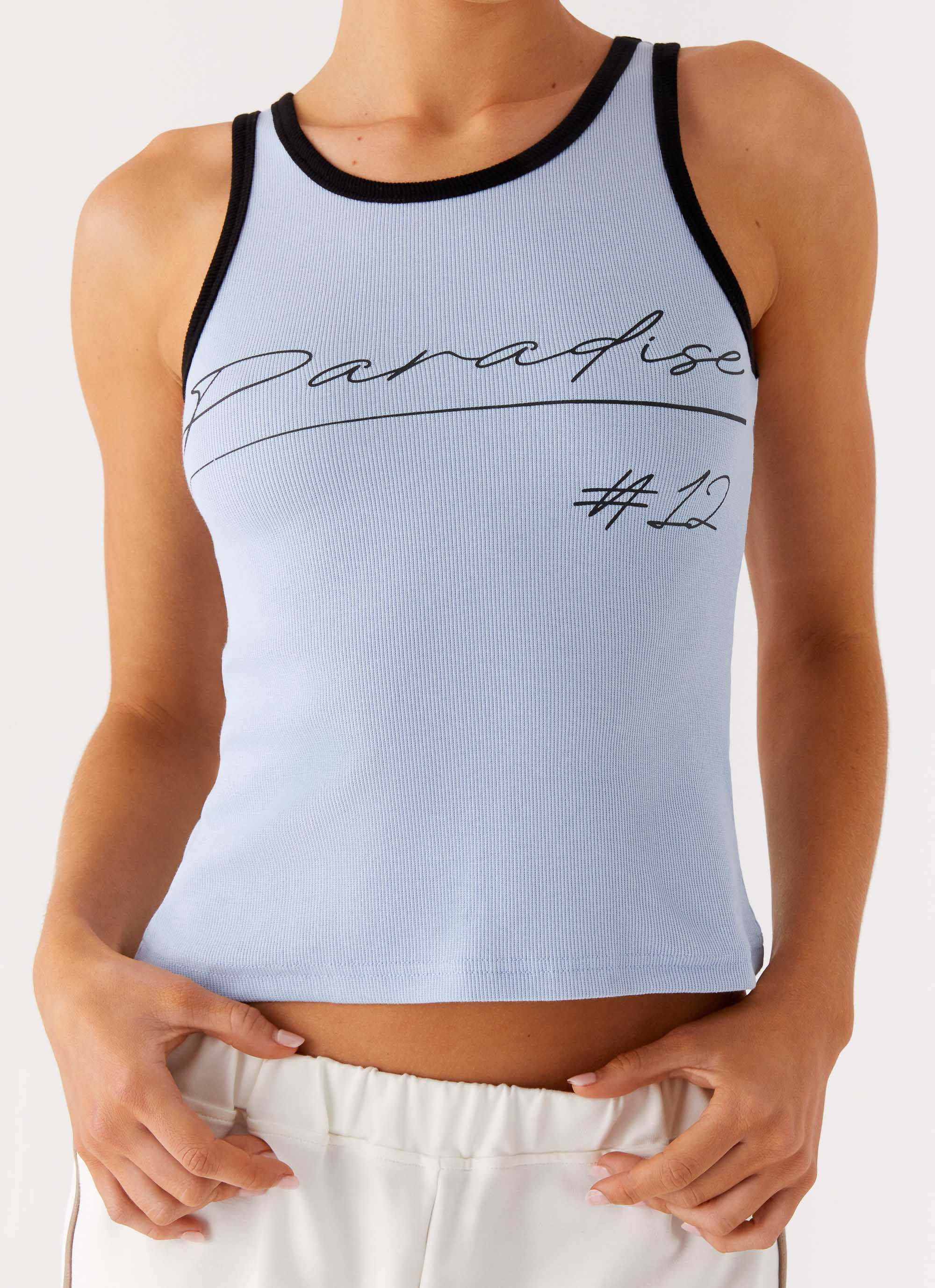 Utopia Tank Top - Sky Blue