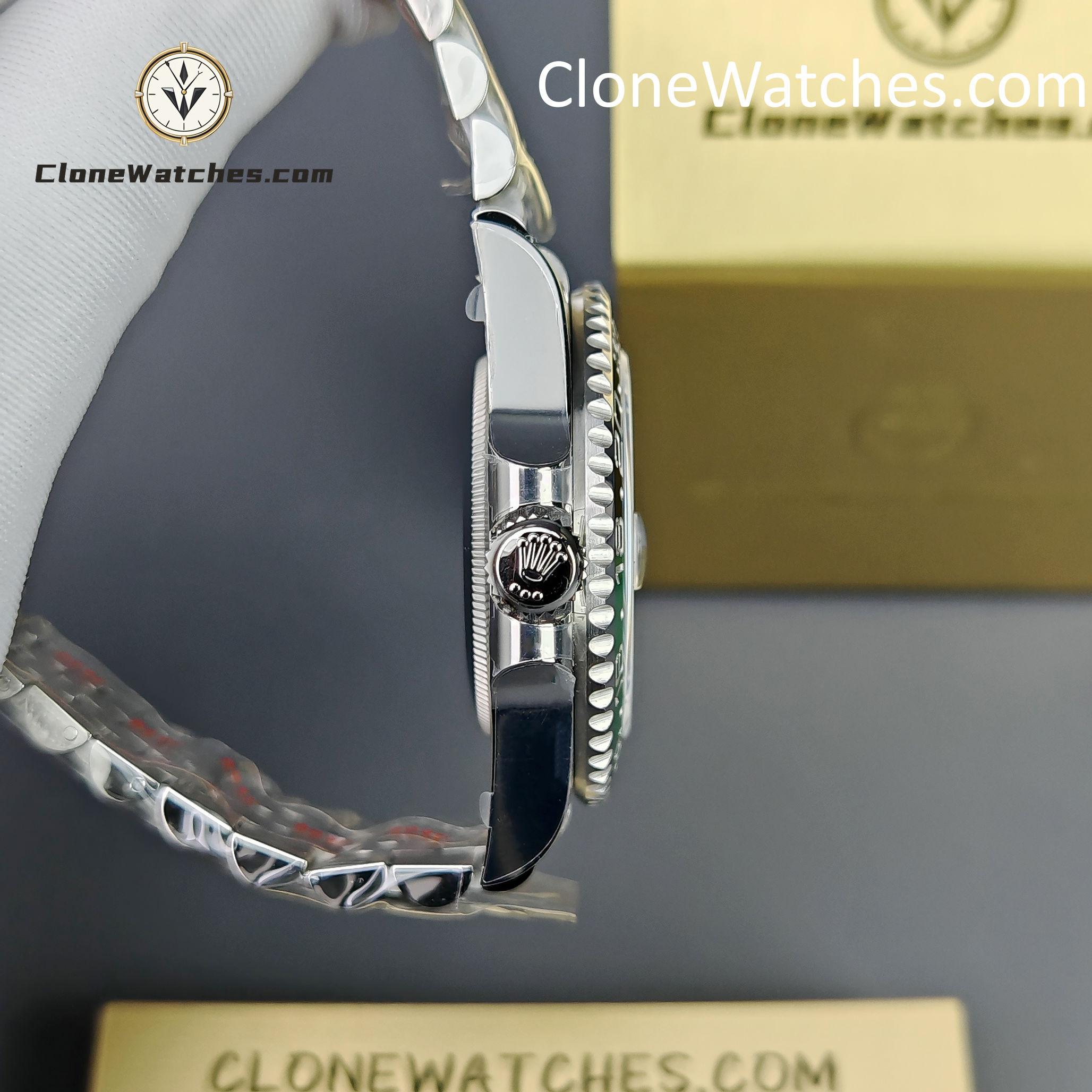 Rolex Super Clone Watches 1:1 Sprite GMT Master II m126720vtnr-0002 Jubilee 3285 Movement