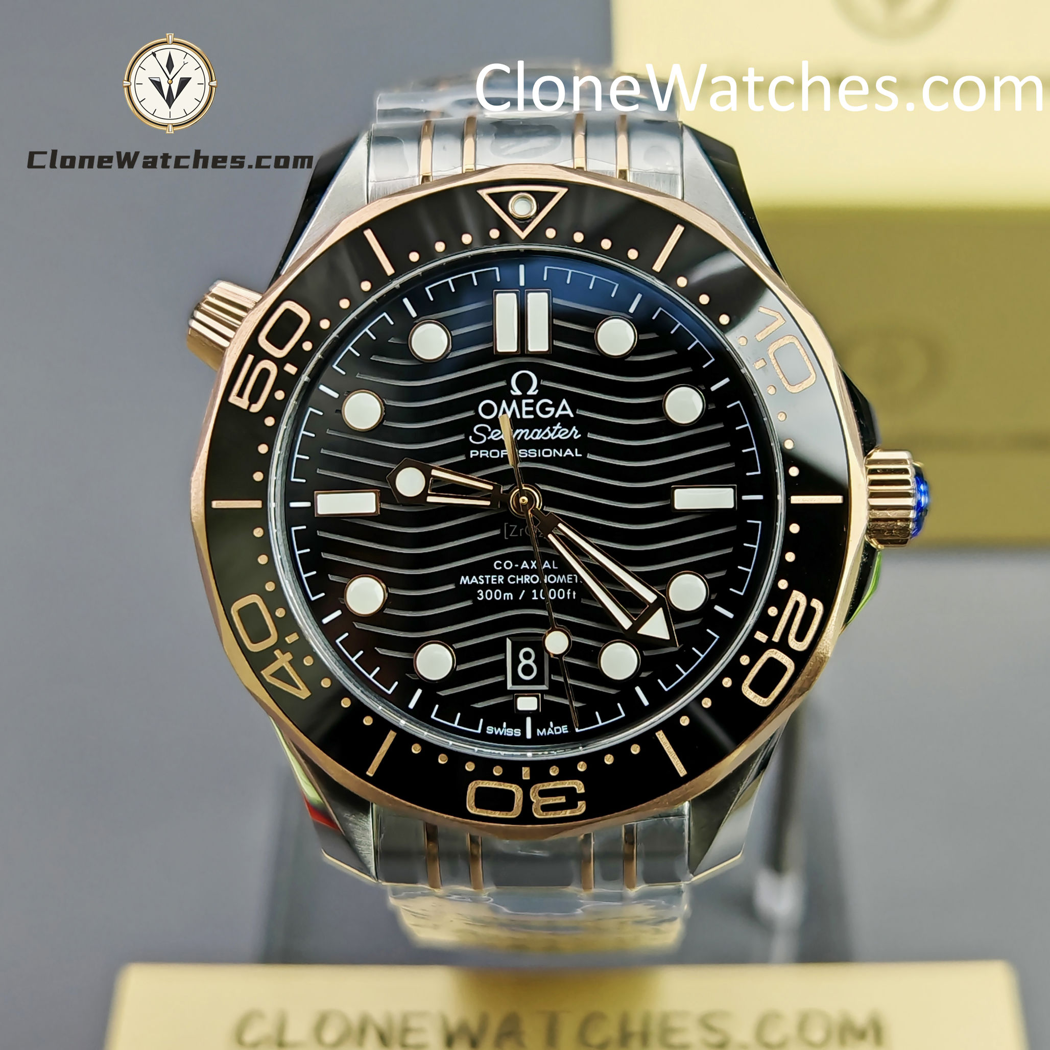 OMEGA Super Clone Watches 1:1 Seamaster Diver 300M 210.20.42.20.01.001 42mm