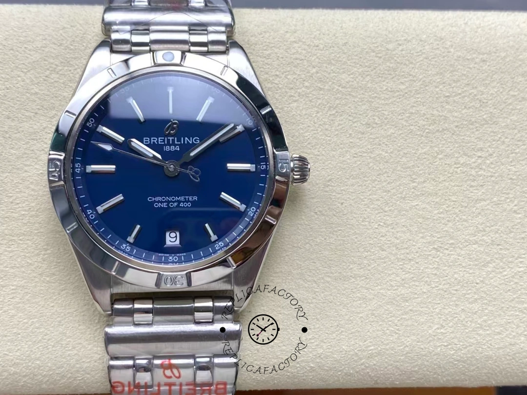 Breitling Chronomat Automatic 36 Blue Dial A103801A1C1A1 Replica
