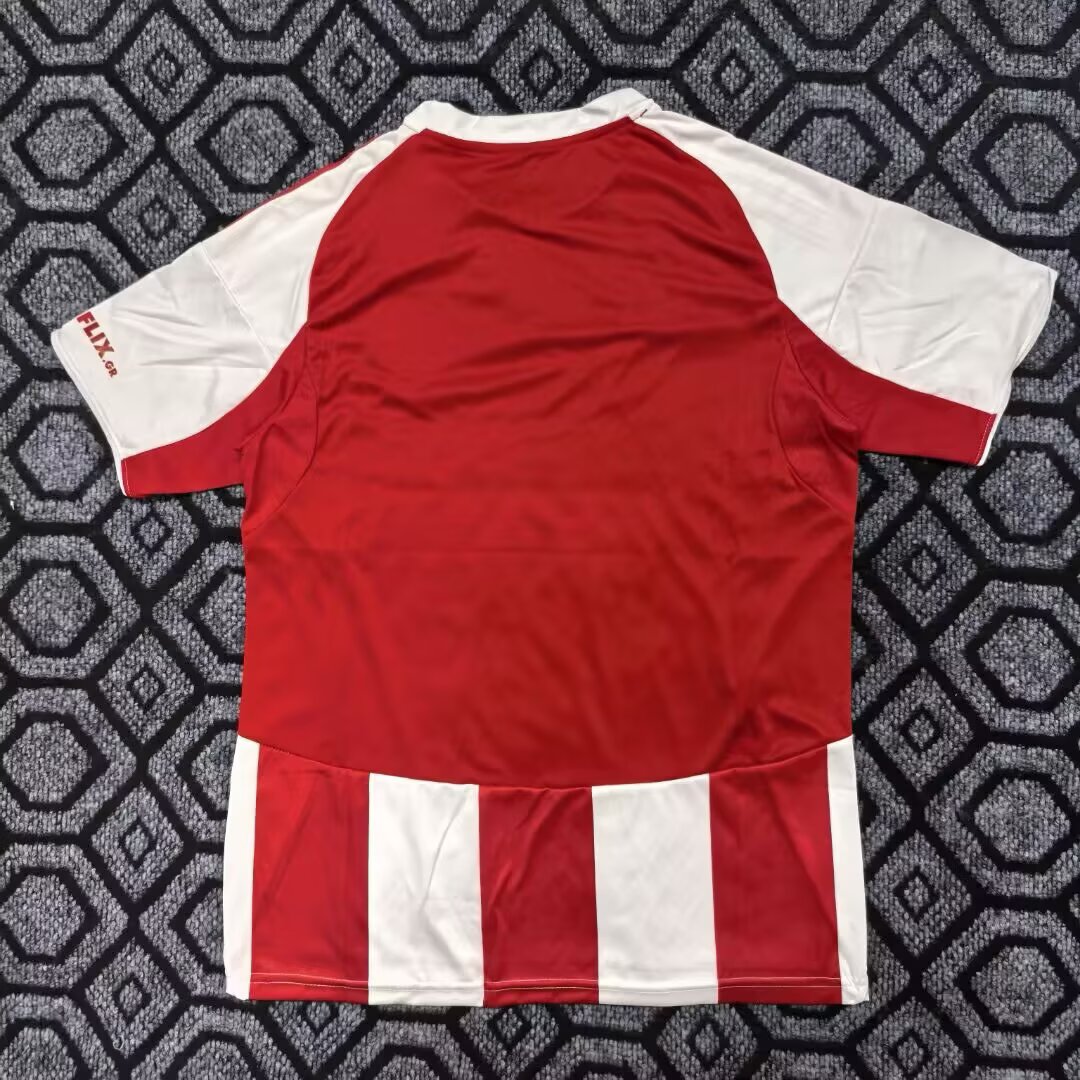 2025-2026 Olympiacos Home Jersey - Fan Edition