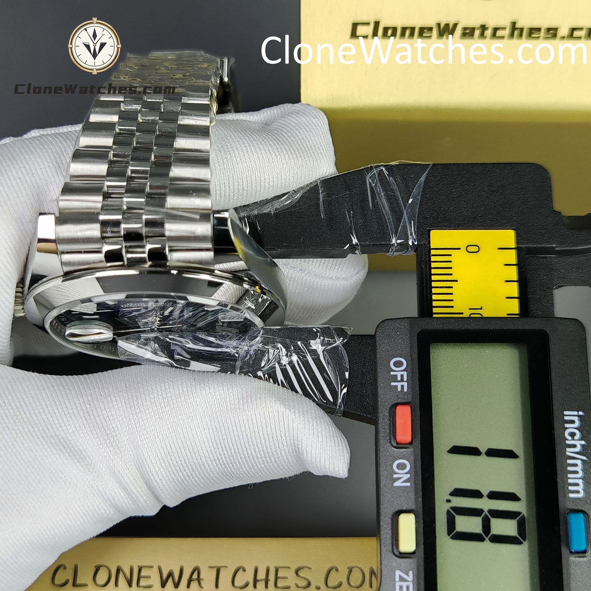 Rolex Super Clone Watches 1:1 DateJust Blue Dial m126300-0002 Jubilee 41MM 3235 Movement