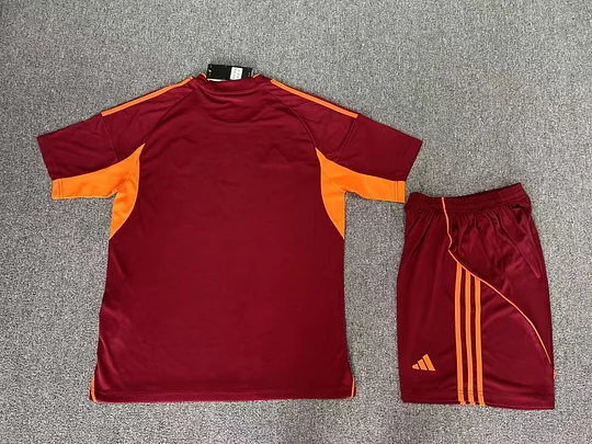 2025/2026 AS Roma Home Shirt - Kids' Sizes