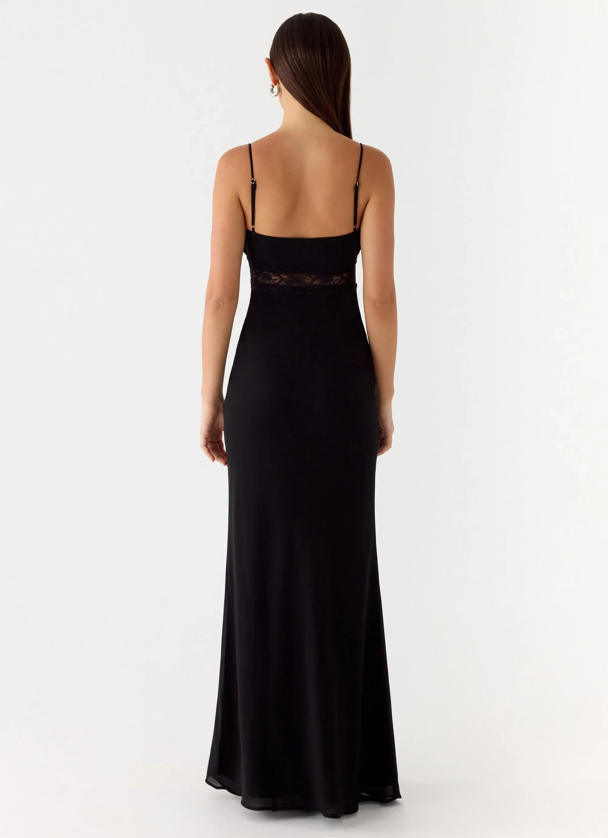 Opulent Maxi Dress - Black