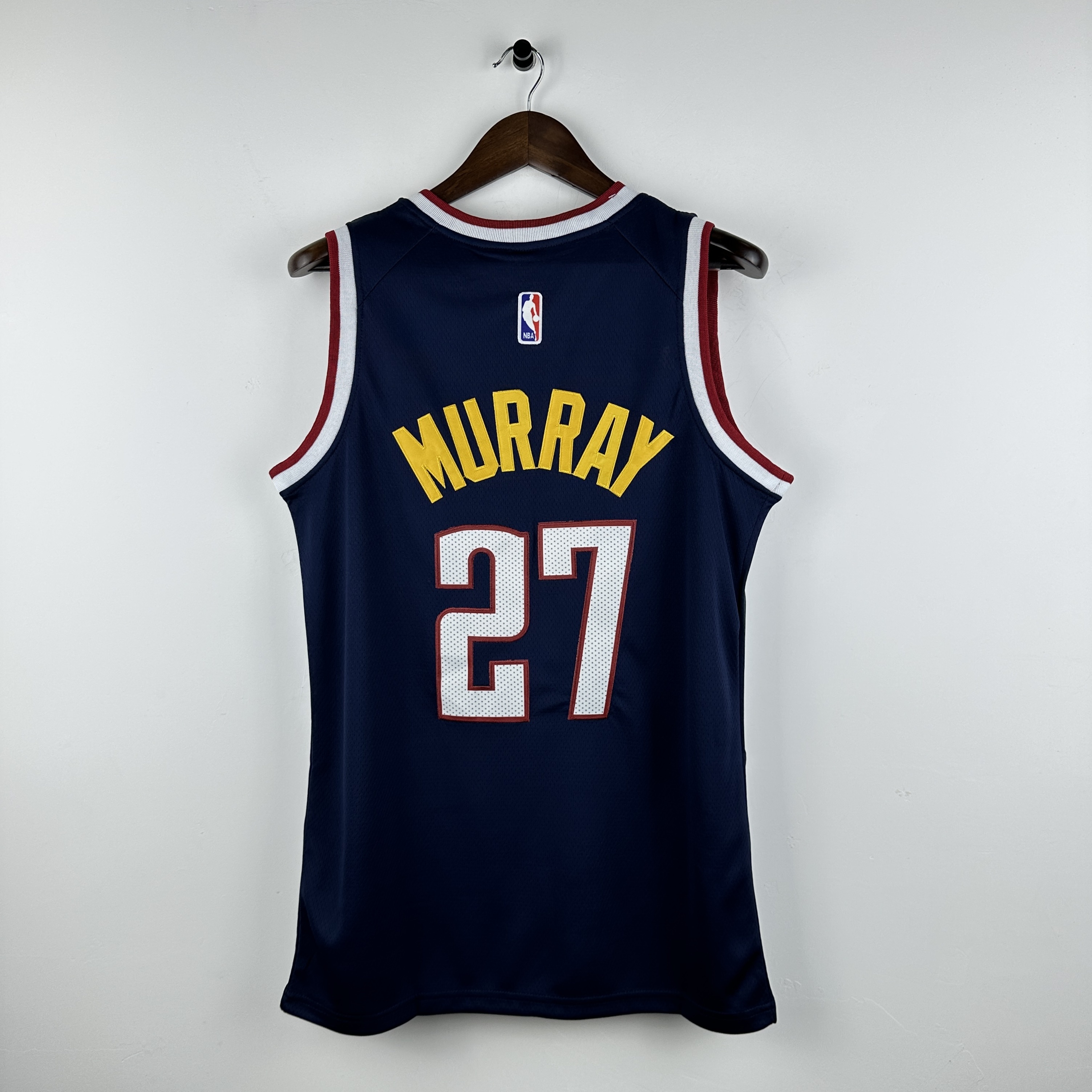Embroidered Nuggets Navy Blue No. 27 Murray