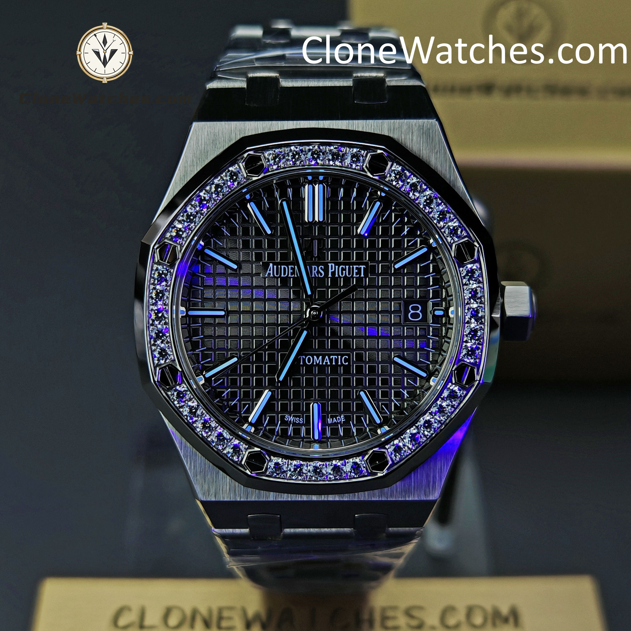 Audemars Piguet Super Clone Watches 1:1 Royal Oak 15451ST Grey Dial 37MM