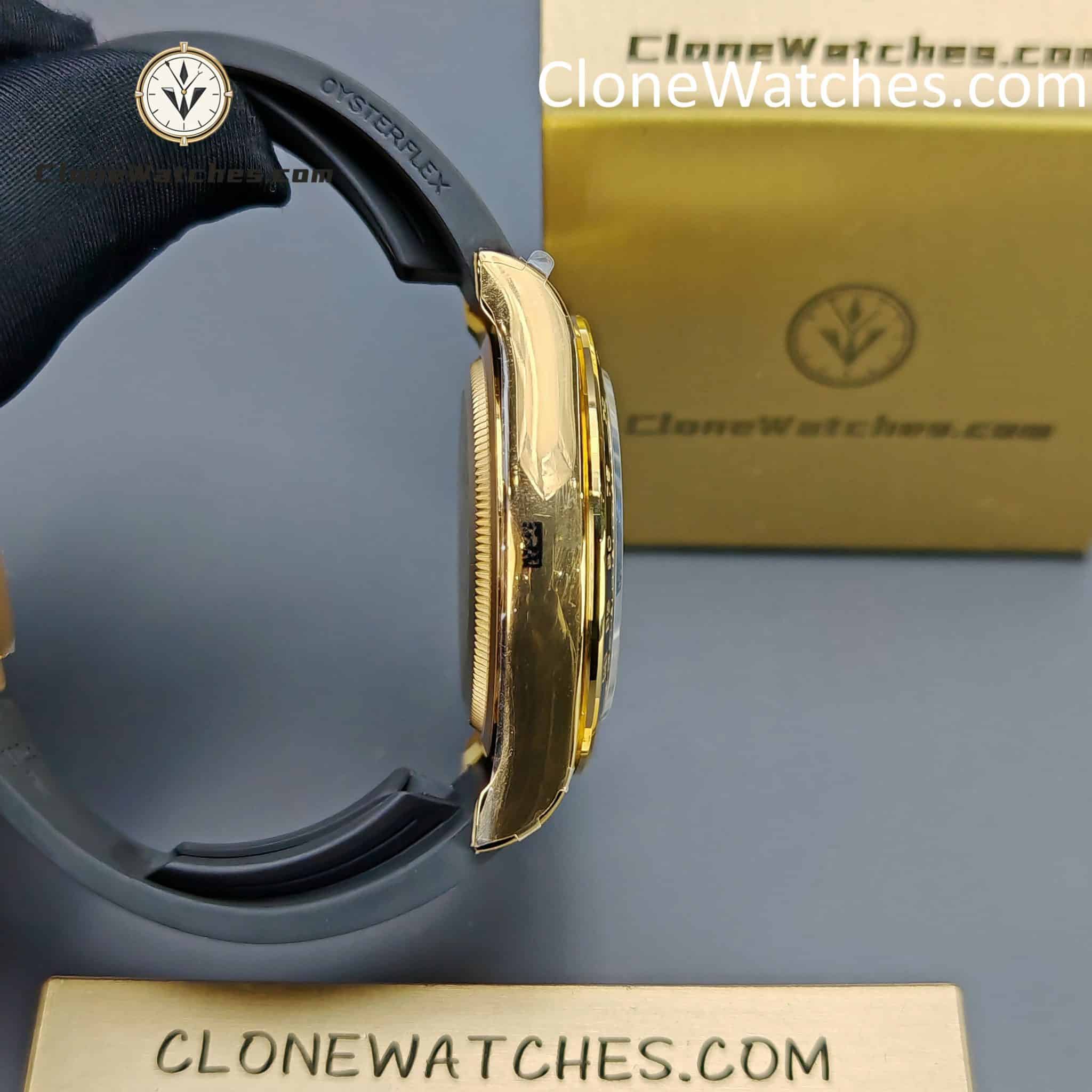 Rolex Super Clone Watches 1:1 Daytona 18k Gold M126518ln-0006 4131 Movement