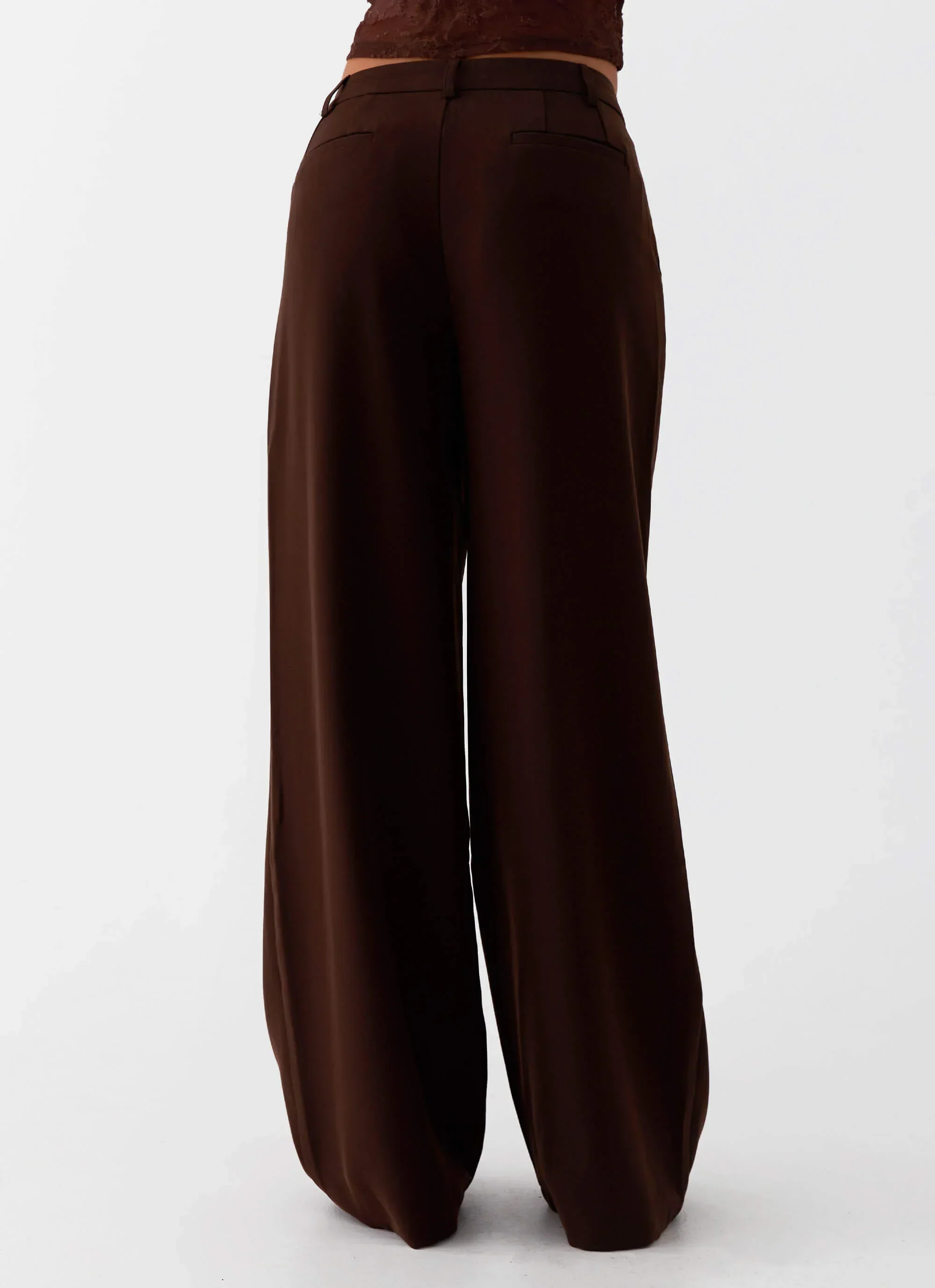Ravenscroft Suit Pants - Dark Chocolate