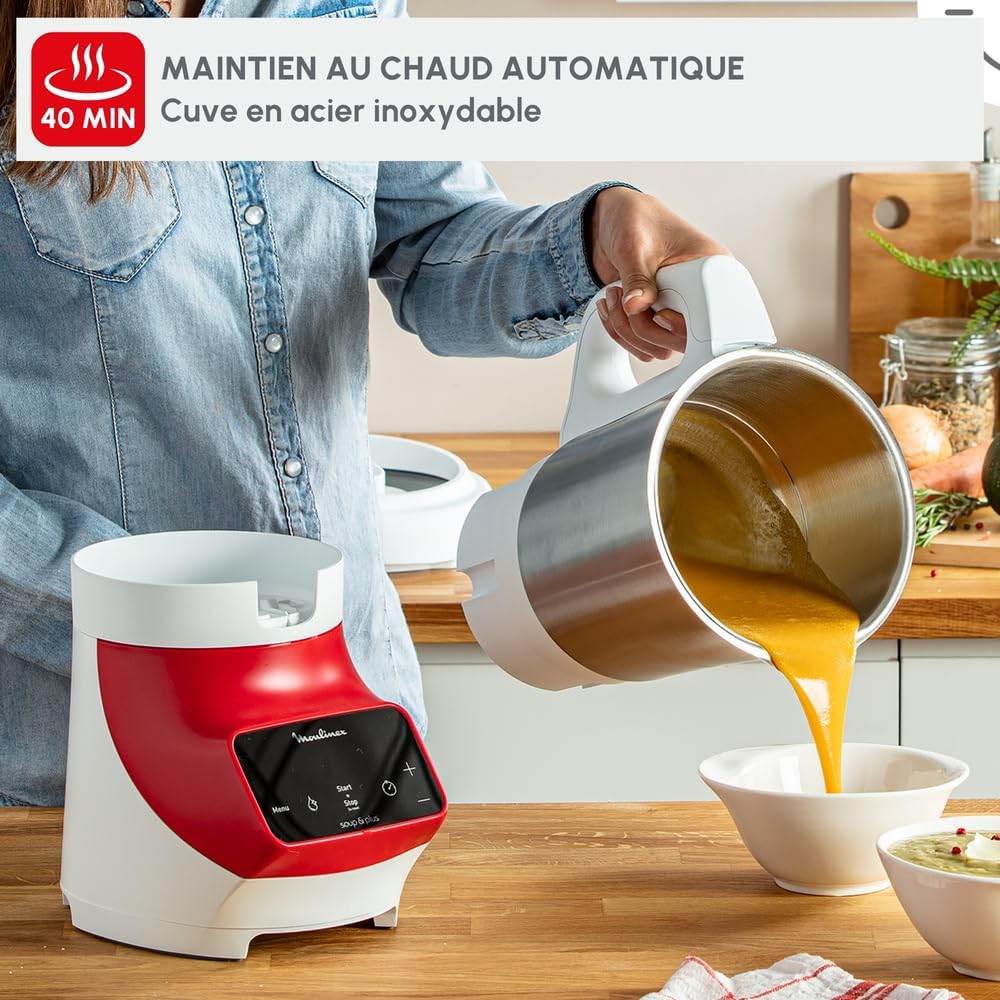 Blender mixeur soupe maker 1100W bol 2 L 3 programmes