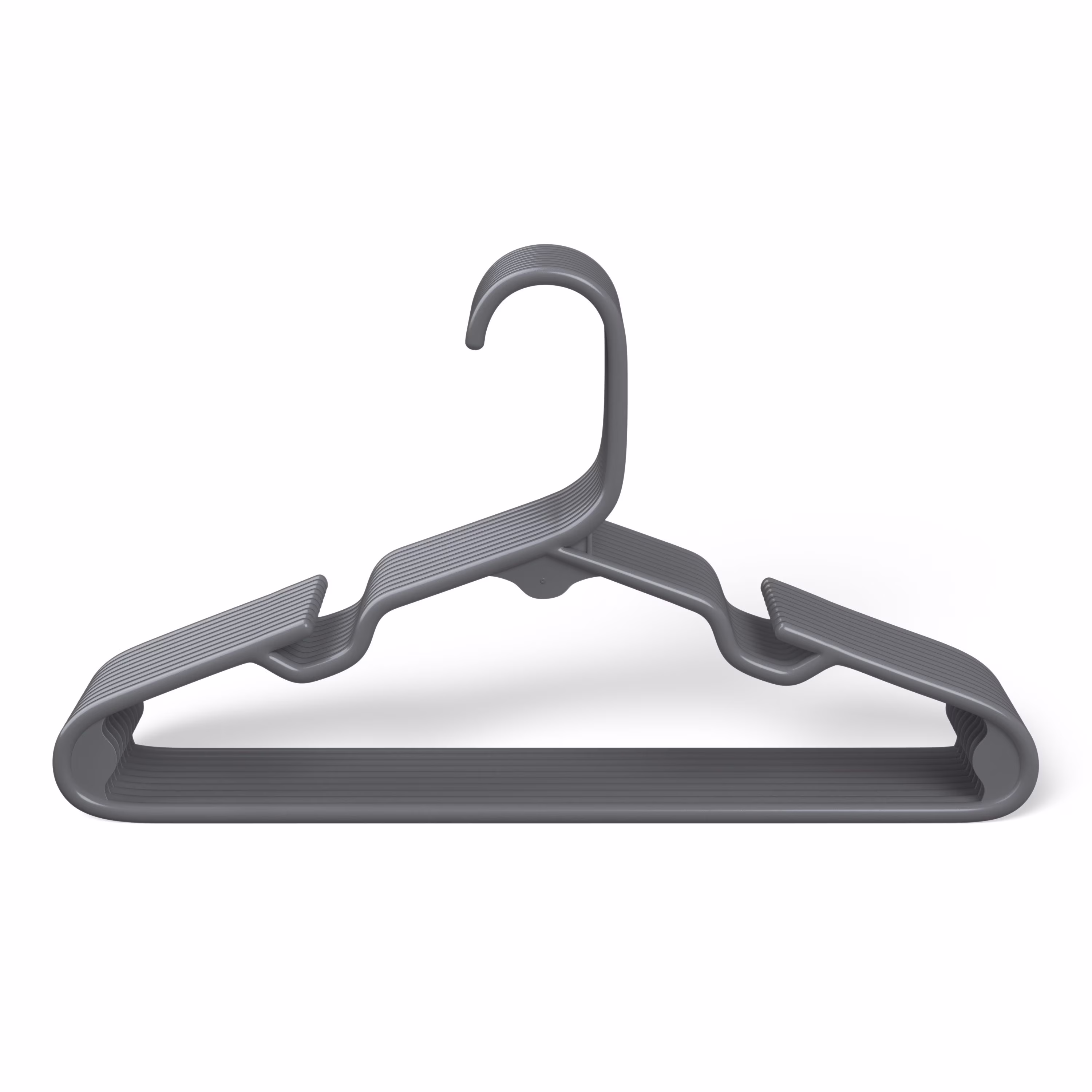 Mainstays Kids Pink Plastic Clothing Hangers, 10 Pack