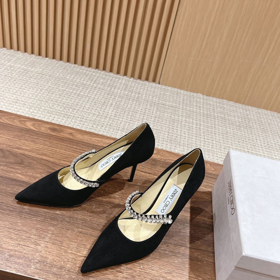 Jimmy Choo Baily Tidal Spike Slide Sandal