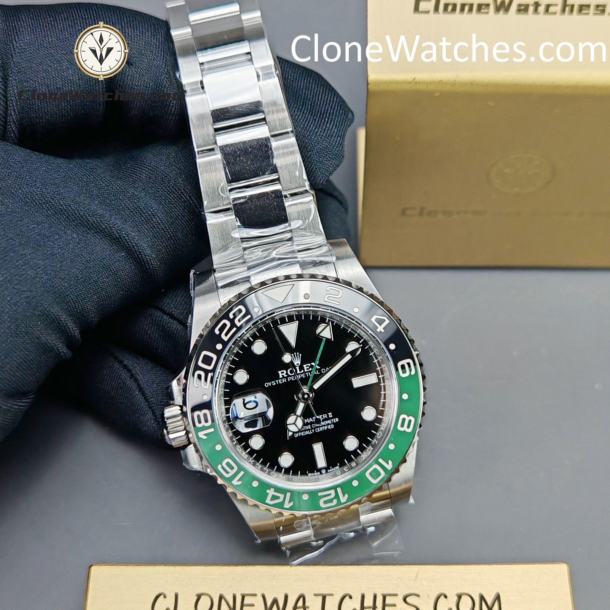 Rolex Super Clone Watches 1:1 Sprite GMT Master II M126720vtnr Oyster 3285 Movement
