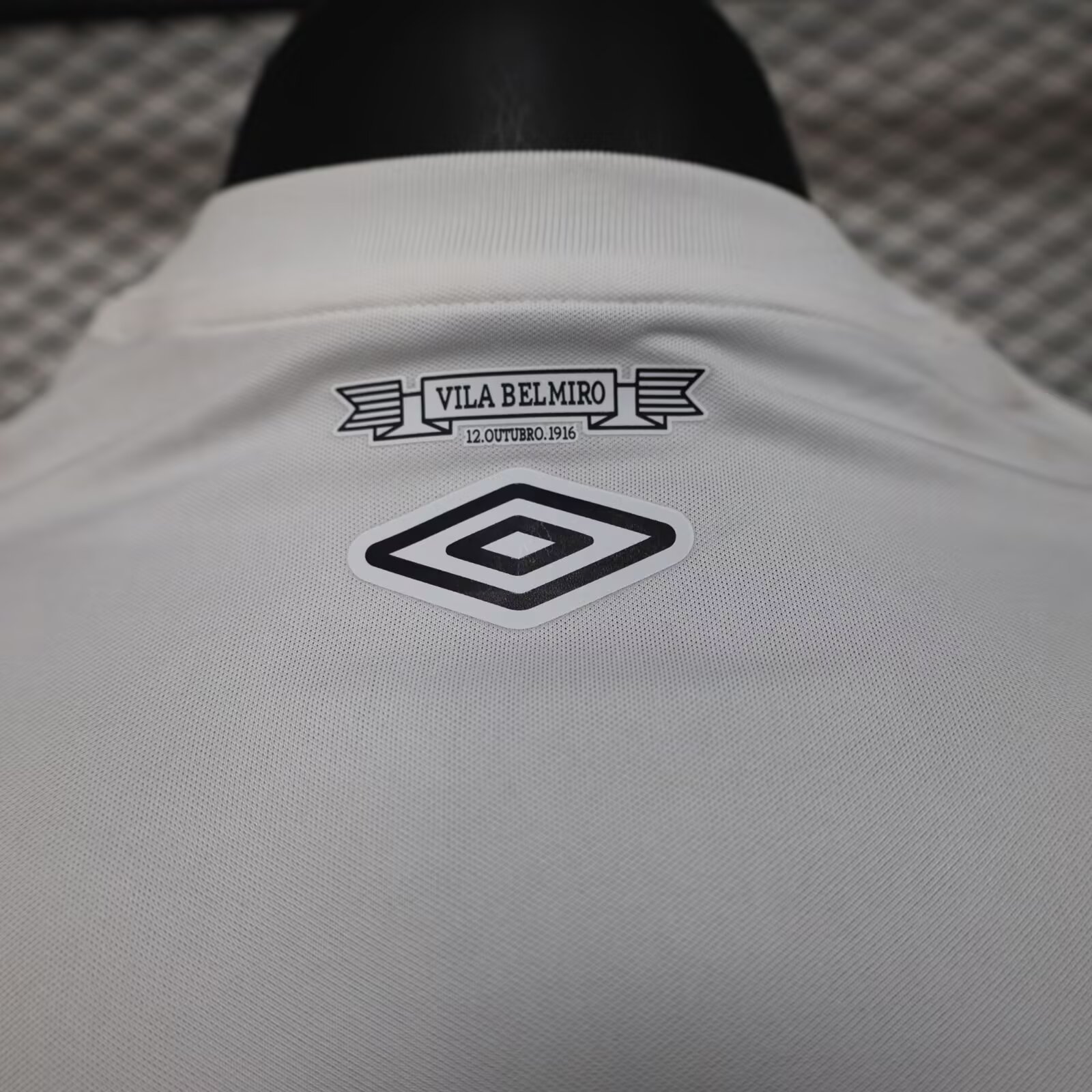 2025-26 New Season Santos White Main Advertising Jersey - Player Edition