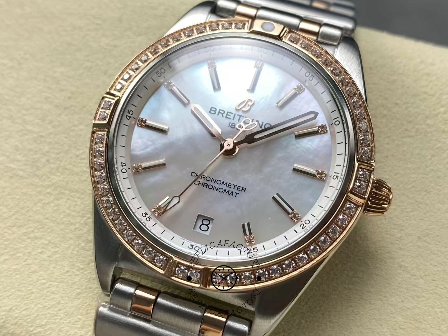 Breitling Chronomat Automatic 36 MOP Dial U10380591A2U1 Replica