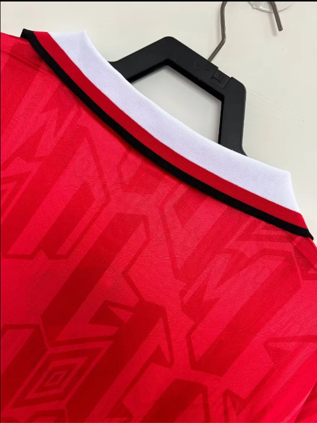 1992/1994 Manchester United home retro jersey - fans edition