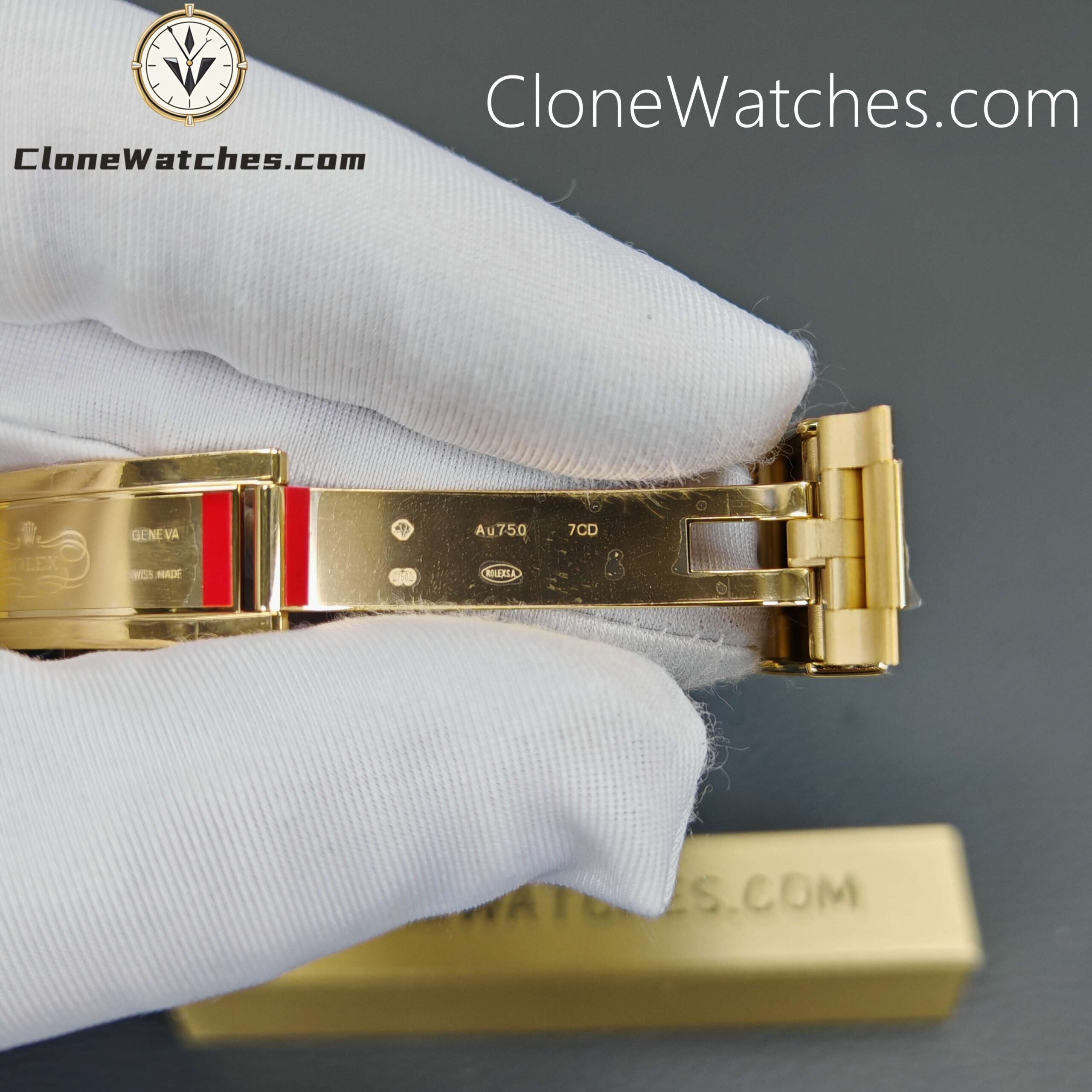 Rolex Super Clone Watches 1:1 Daytona 18K Gold Black Diamond Dial m116518ln-0078 4130 Movement