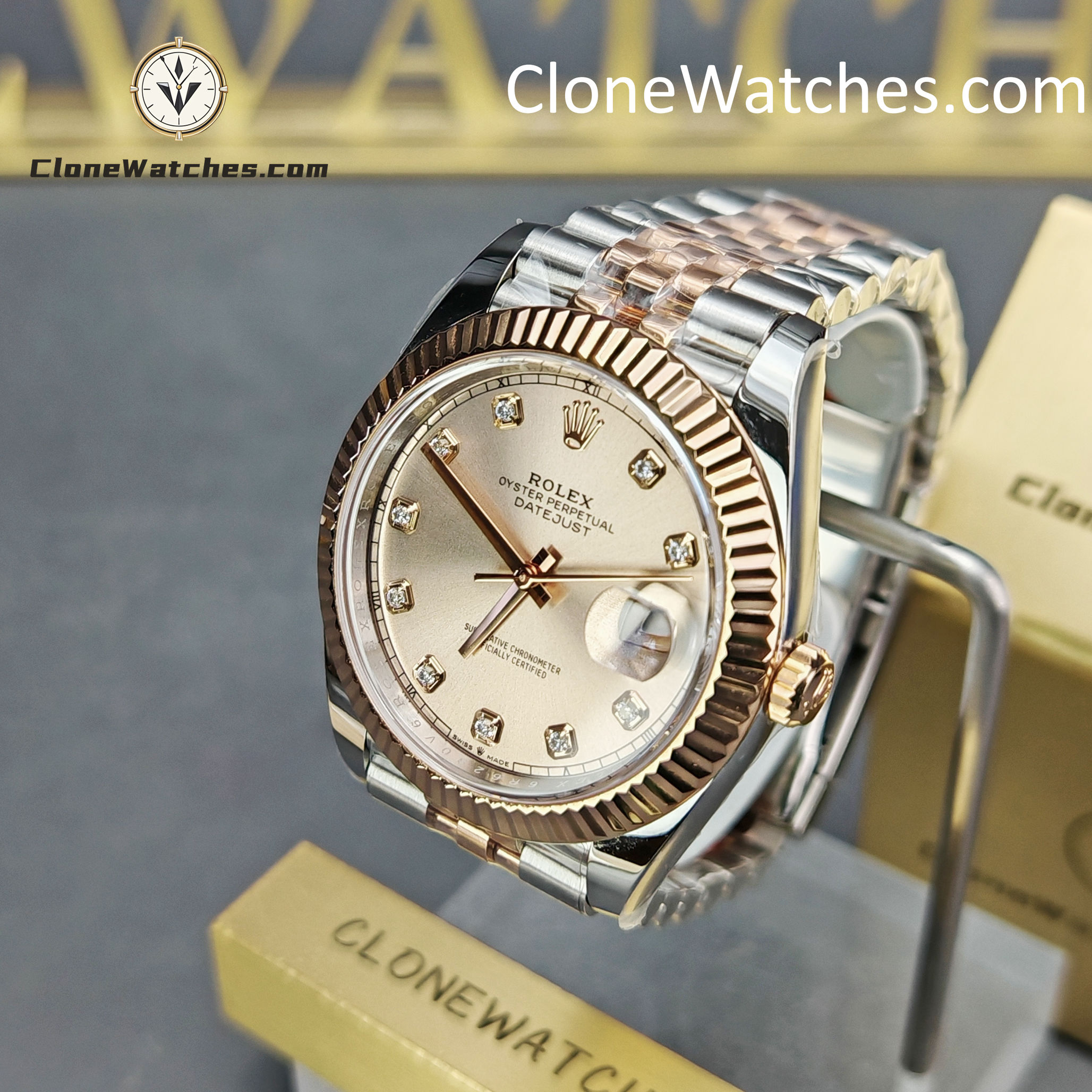 Rolex Super Clone Watch 1:1 DateJust m126331-0008 Jubilee 41MM 3235 Movement