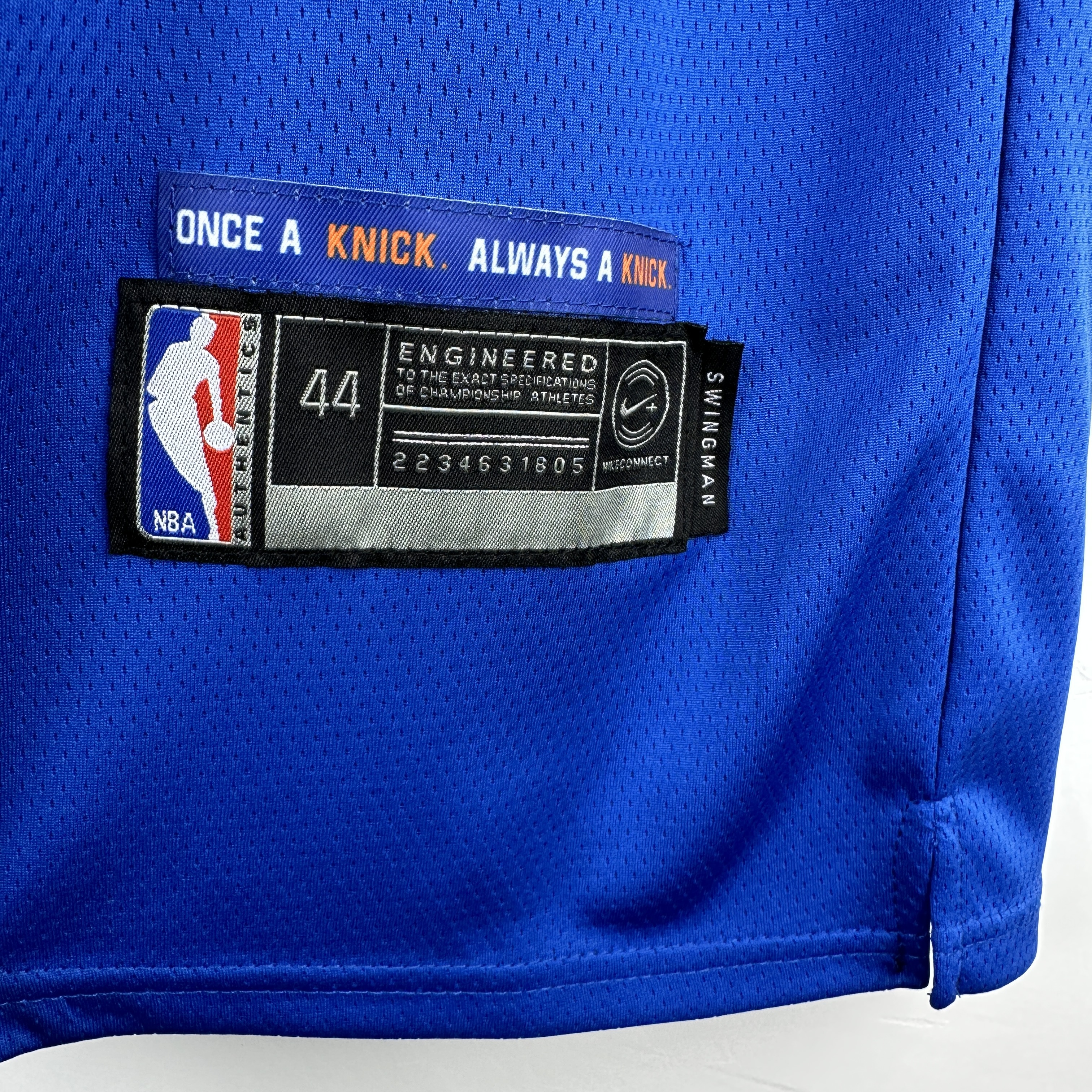 Embroidery Knicks Blue No. 11 Brunson
