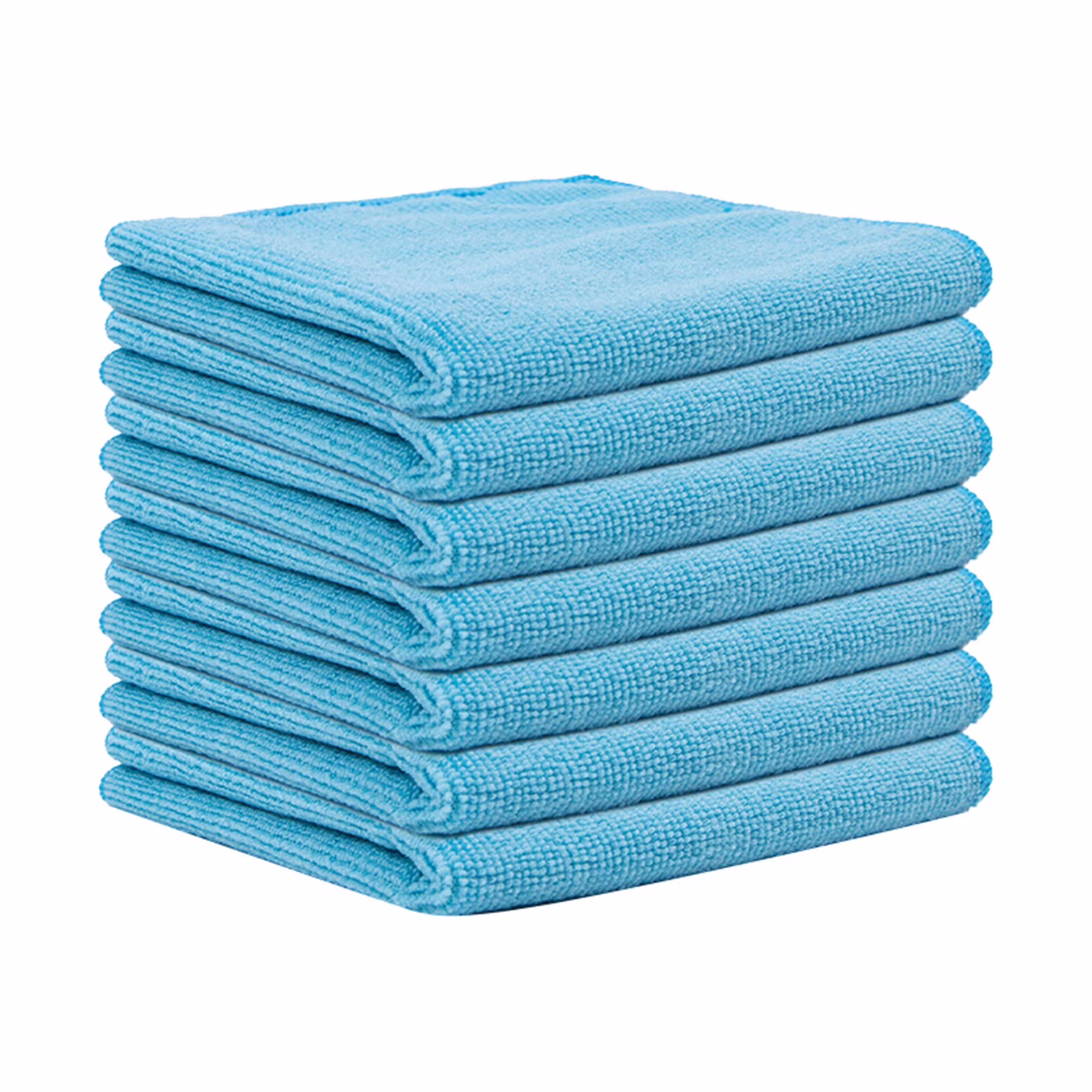 Clearance! Binkne Microfiber Cleaning Cloth 5 Of Cleaning Cloth Each Package Of Ultra Hygroscopic Cleaning Towel 5 Color Combination Soft and Absorbent Cleaning Cloth Blue