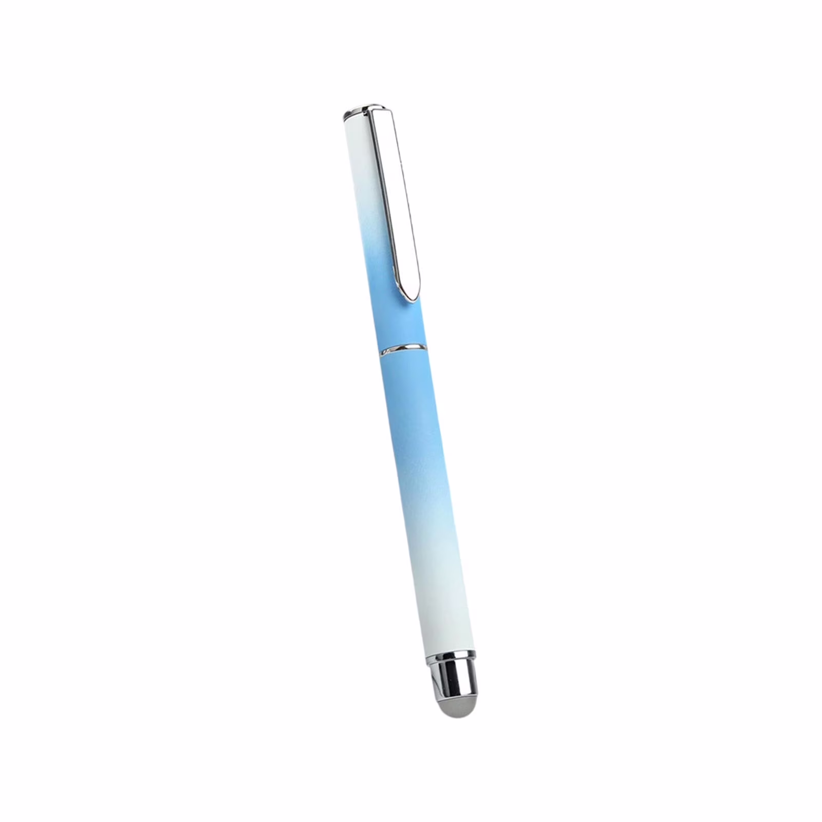 WWC Erasable Pens, Pen with Built-in Eraser, Fine 0.38mm Nib, Replaceable Ink Cartridge, for School Office, Blue