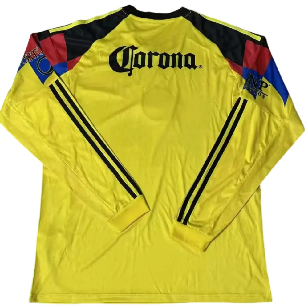 2025/26 Club América Home Long Sleeve Jersey - Fans Edition