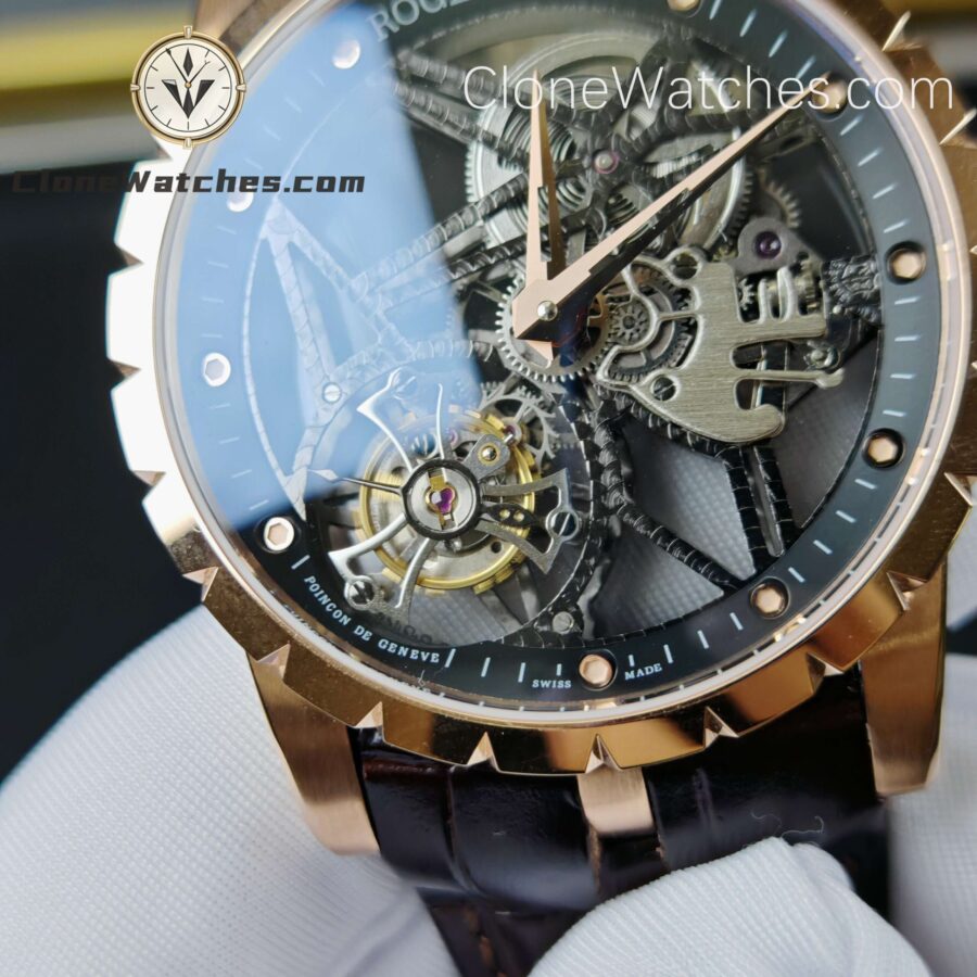 Roger Dubuis Super Clone Watches 1:1 Excalibur Tourbillon RDDBEX 0392
