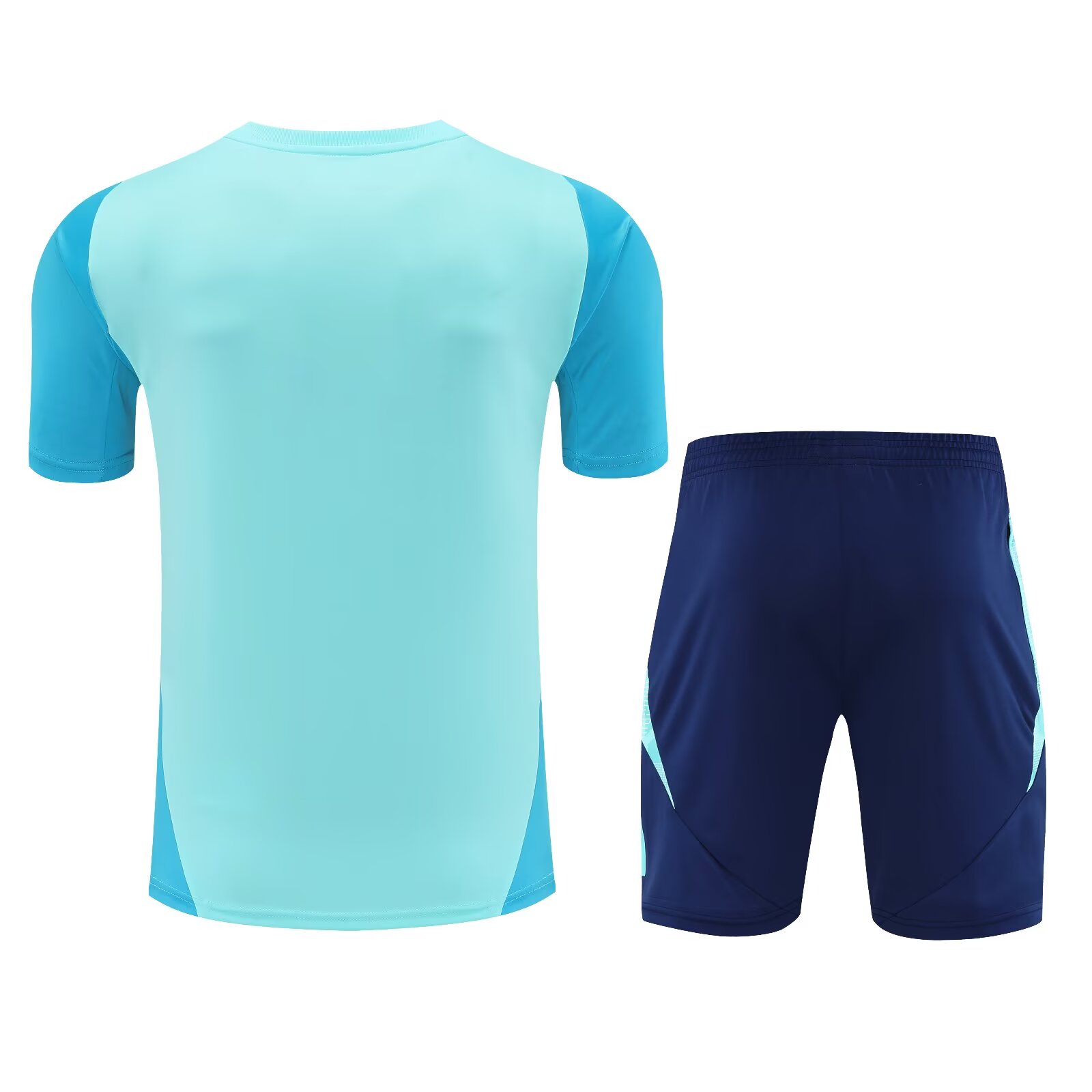 2025-26 Flamengo Training Jersey Light Blue - Adult Set