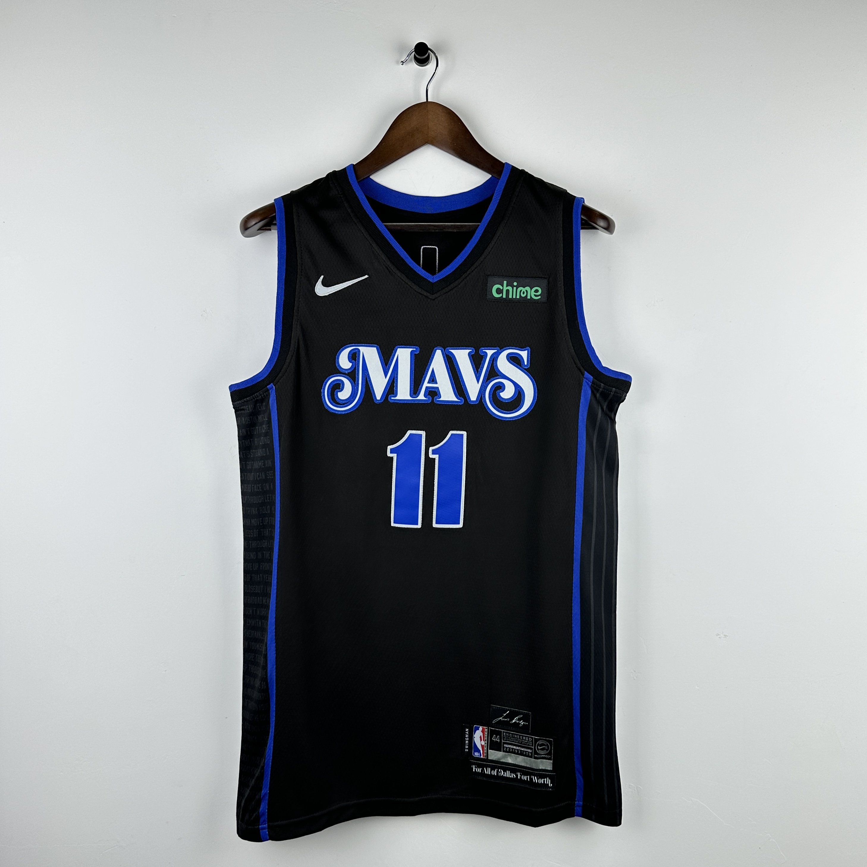 Embroidery 24 seasons Mavericks City Edition No. 11 Irving