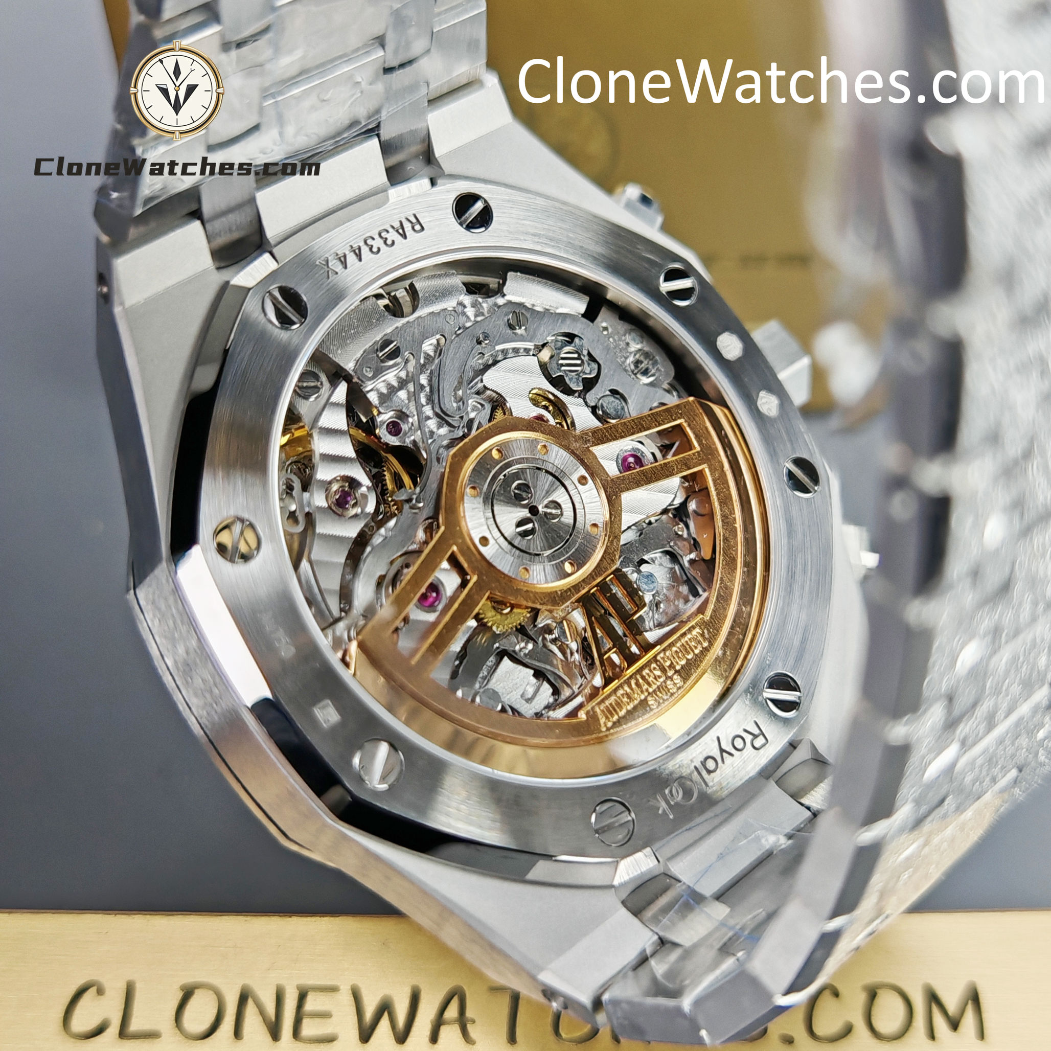 Audemars Piguet Super Clone Watches 1:1 Royal Oak Grey & Black Dial 26240BC Selfwinding Chronograph