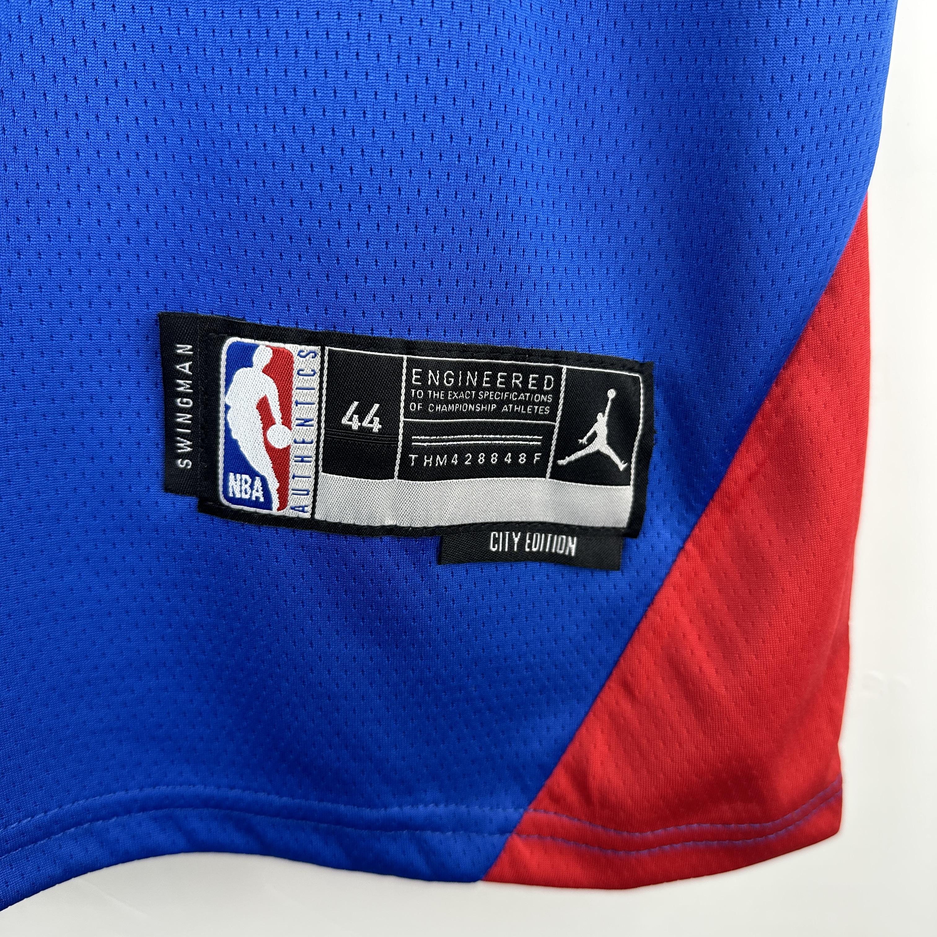 Embroidery 23rd season Nuggets Jumpman model No. 15 Jokic