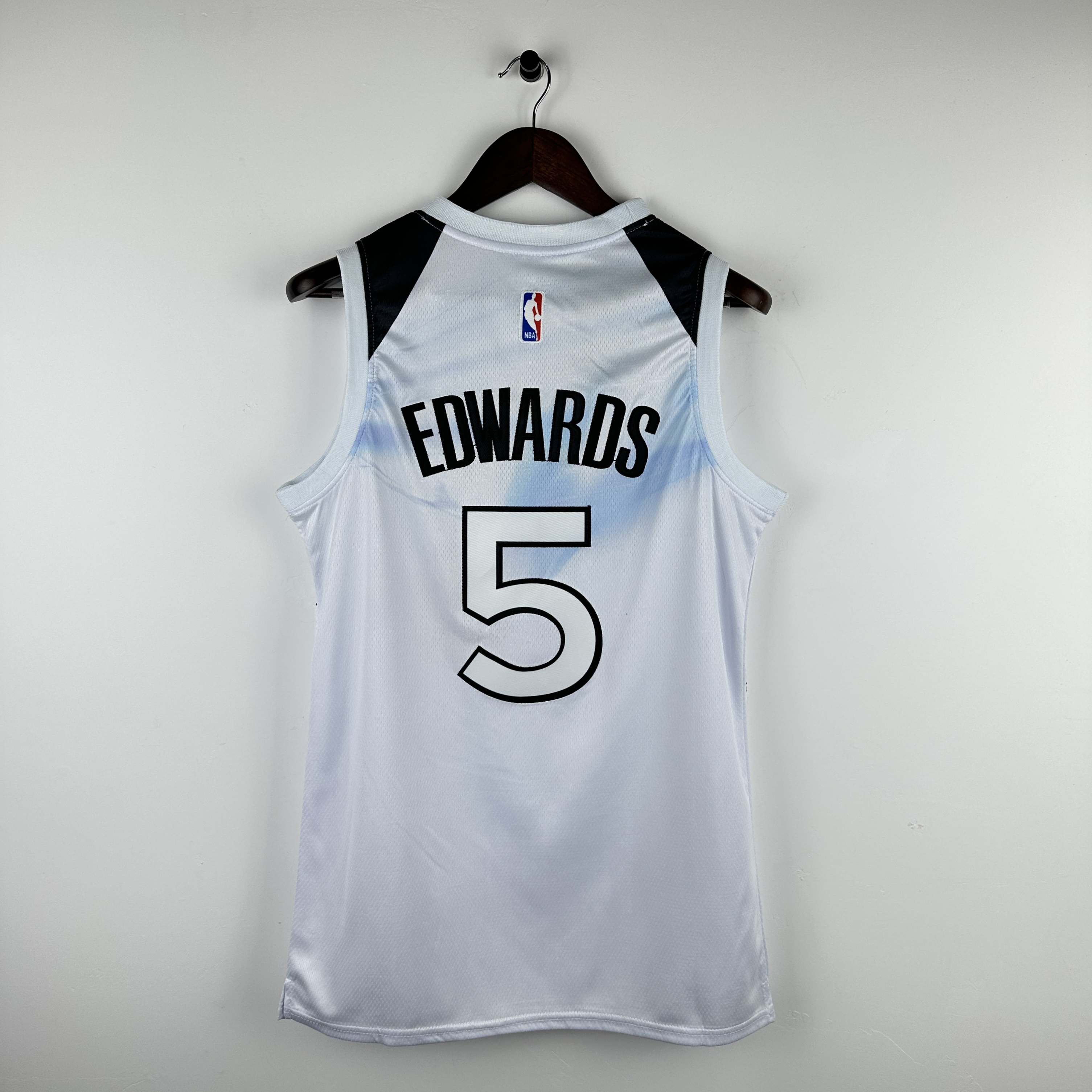 Embroidery 25th season Timberwolves City Edition No. 5 Edwards