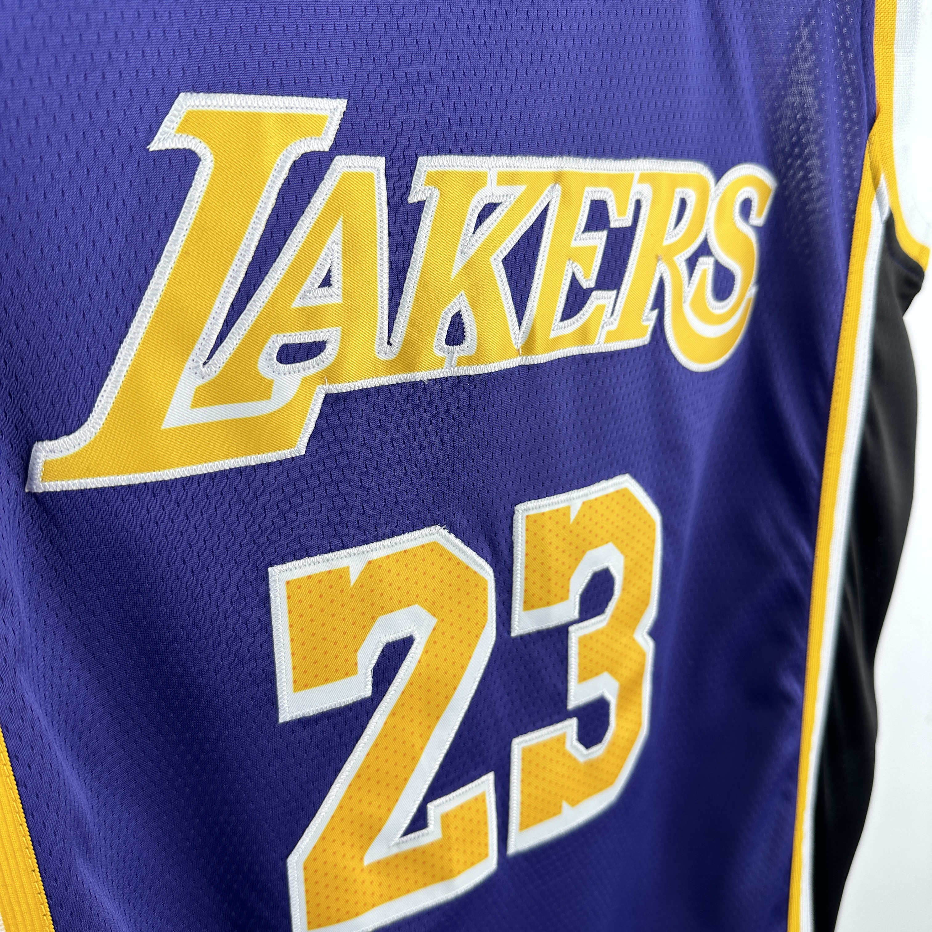 Embroidered Lakers Jumpman No. 23 James