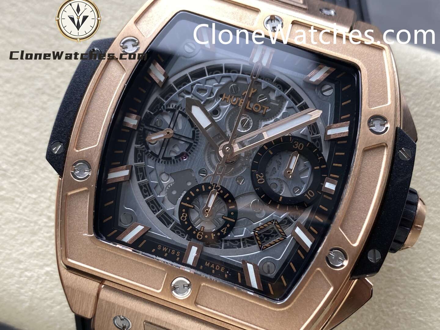 Hublot Super Clone Watches 1:1 Spirit of Big Bang King Gold 42MM 642.OX.0180.RX