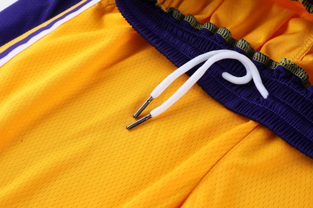 Lakers basketball yellow suit（Customizable name and number）
