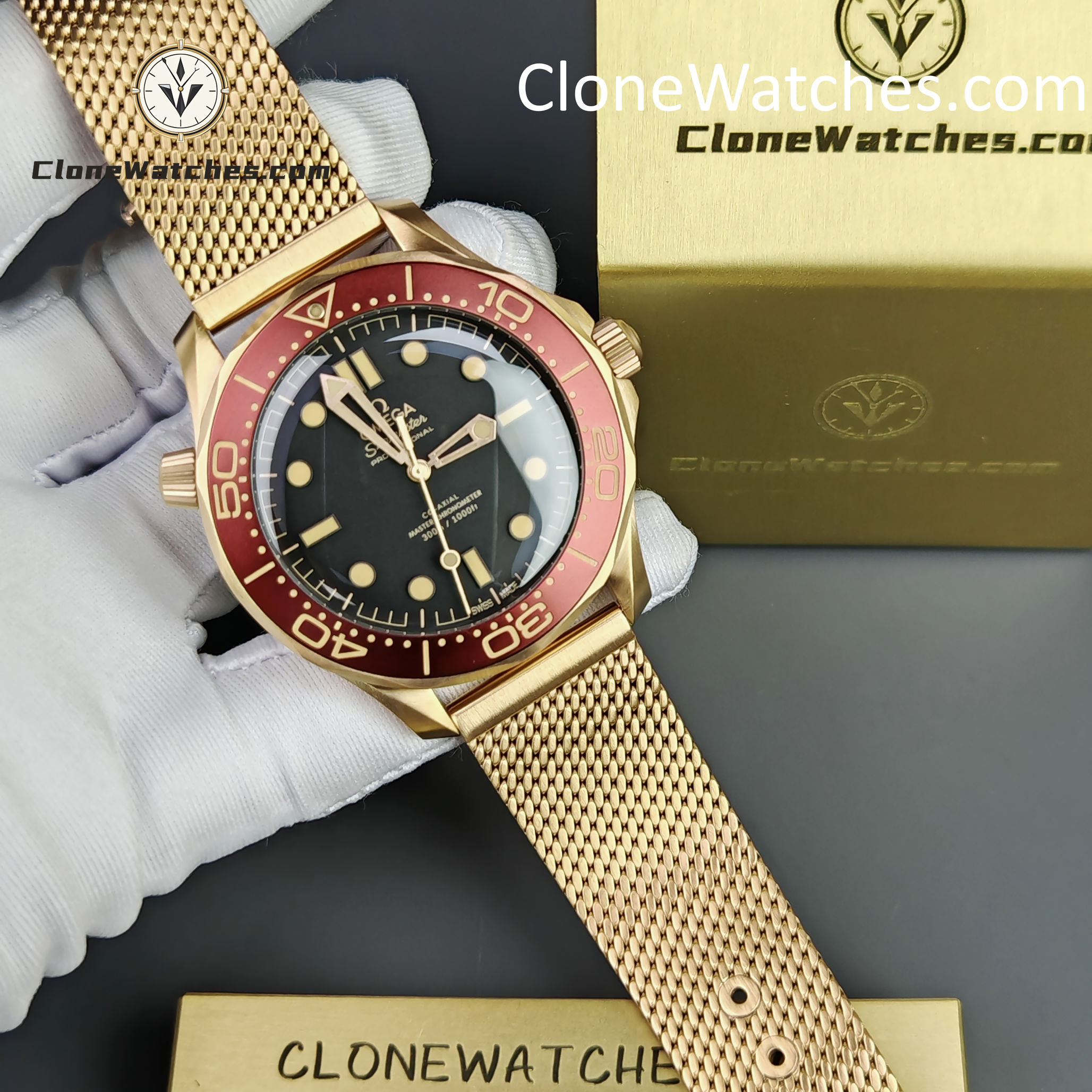 OMEGA Super Clone Watches 1:1 Seamaster Diver 300M 210.90.42.20.01.003 42mm