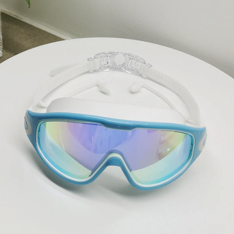 HD Wide-View Swim Goggles | Anti-Fog, UV Protection & Leak-Proof