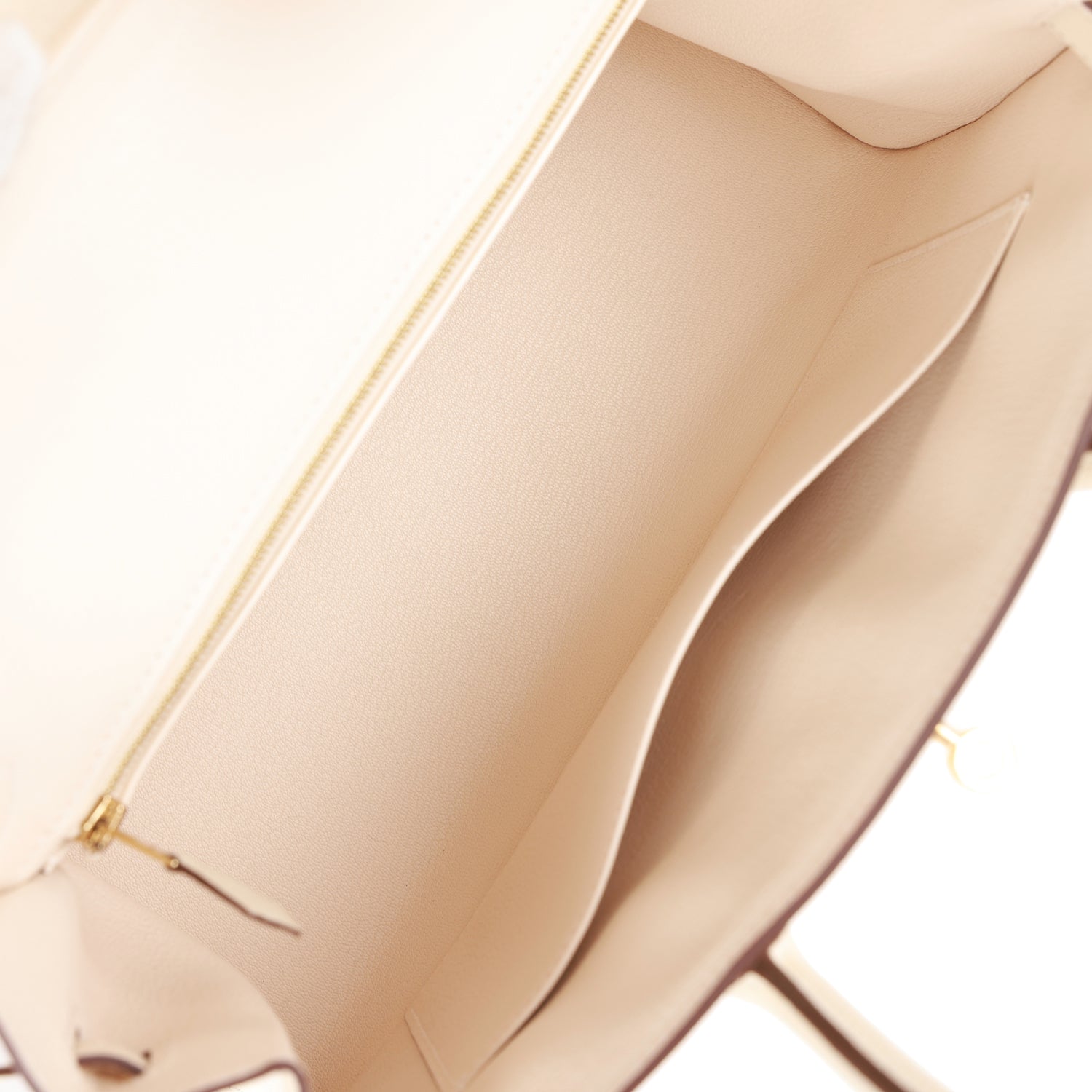 Hermes Birkin Sellier 30 Nata Epsom Gold Hardware