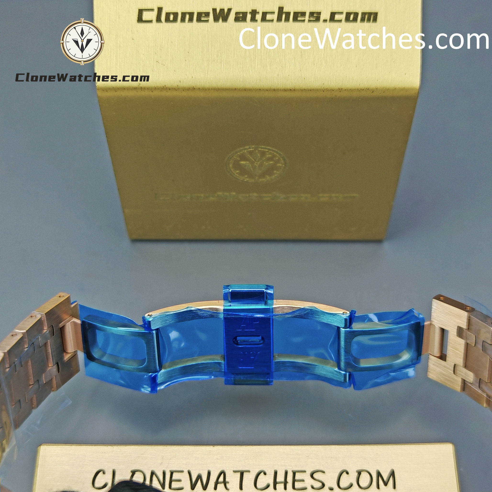 Audemars Piguet Super Clone Watches 1:1 Royal Oak Rose Gold 26240 White Dial