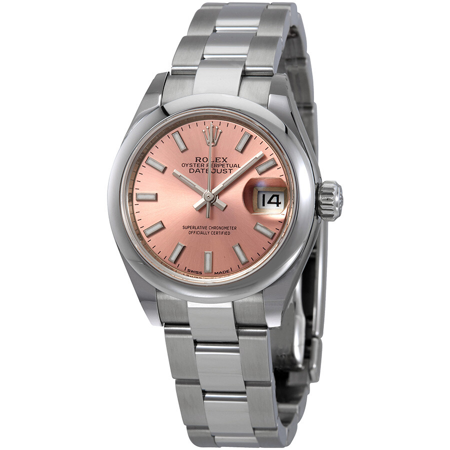Rolex Lady Datejust Automatic Pink Dial Ladies Oyster Watch 279160PSO（Lifetime free warranty+90-days replacement service & Refund!.）