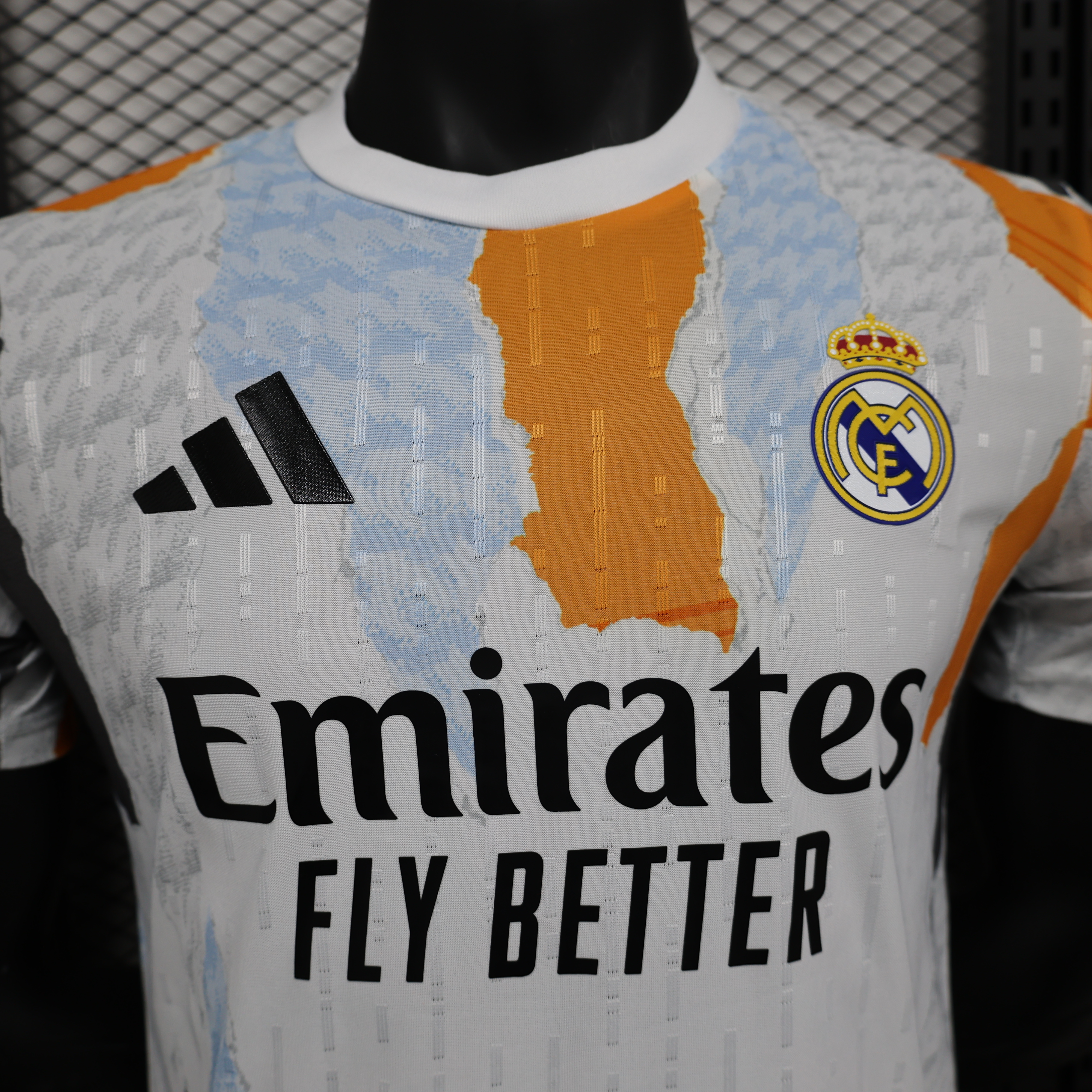 2024-25 Real Madrid pre-match training uniform - Player Edition