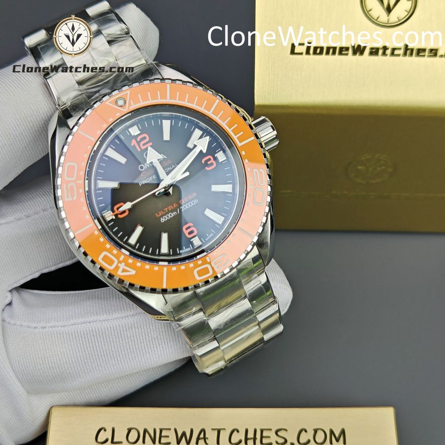 OMEGA Super Clone Watches 1:1 Seamaster Ocean Planet 6000M 45.5 MM 215.30.46.21.06.001