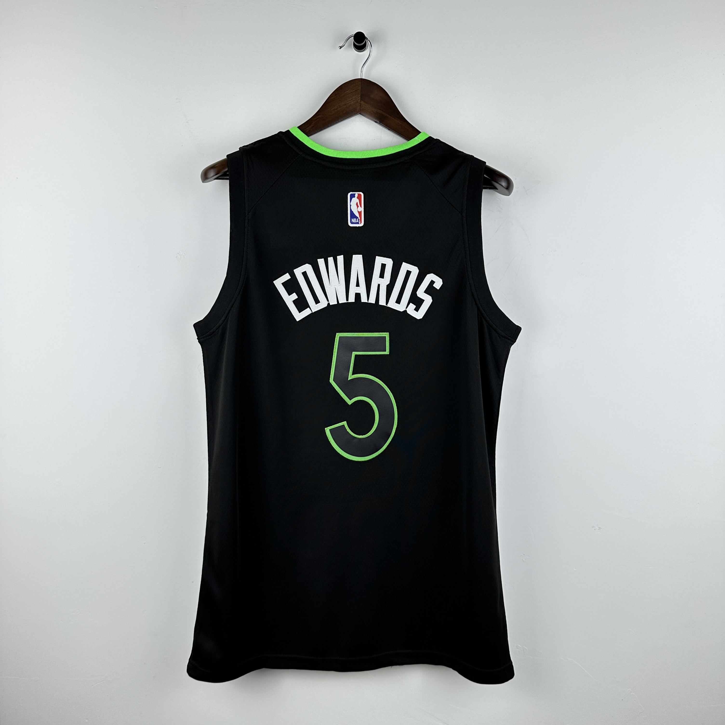 Embroidery 23rd season Timberwolves Flying Man No. 5 Edwards